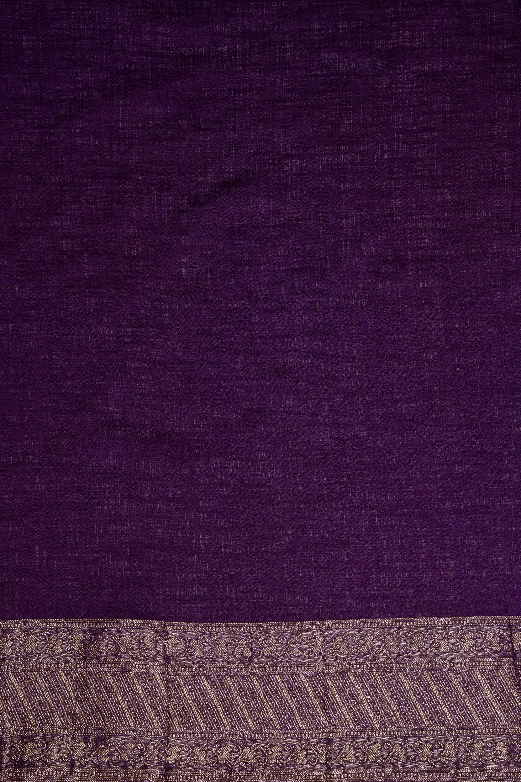 Purple Georgette Saree