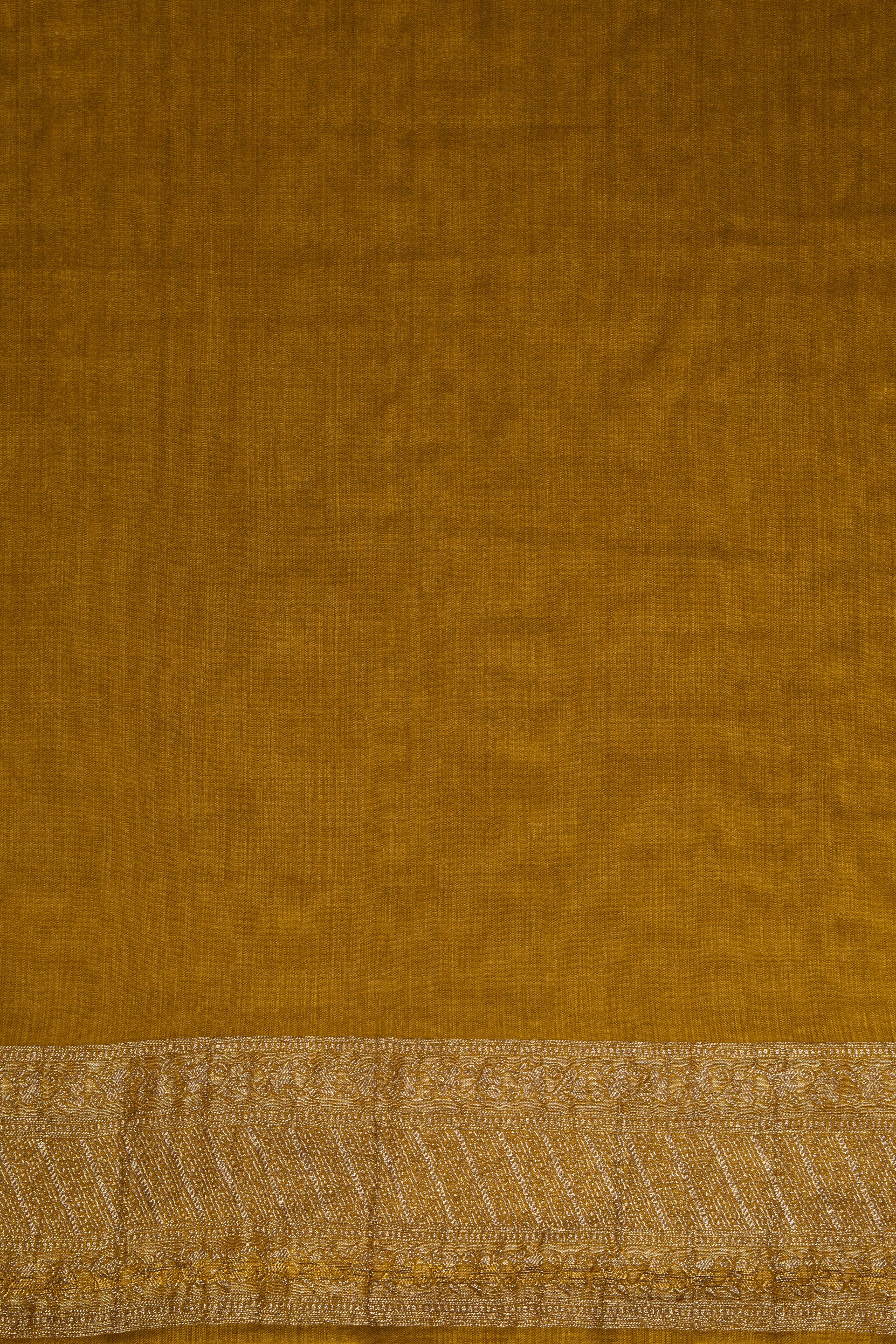 Yellow Georgette Saree