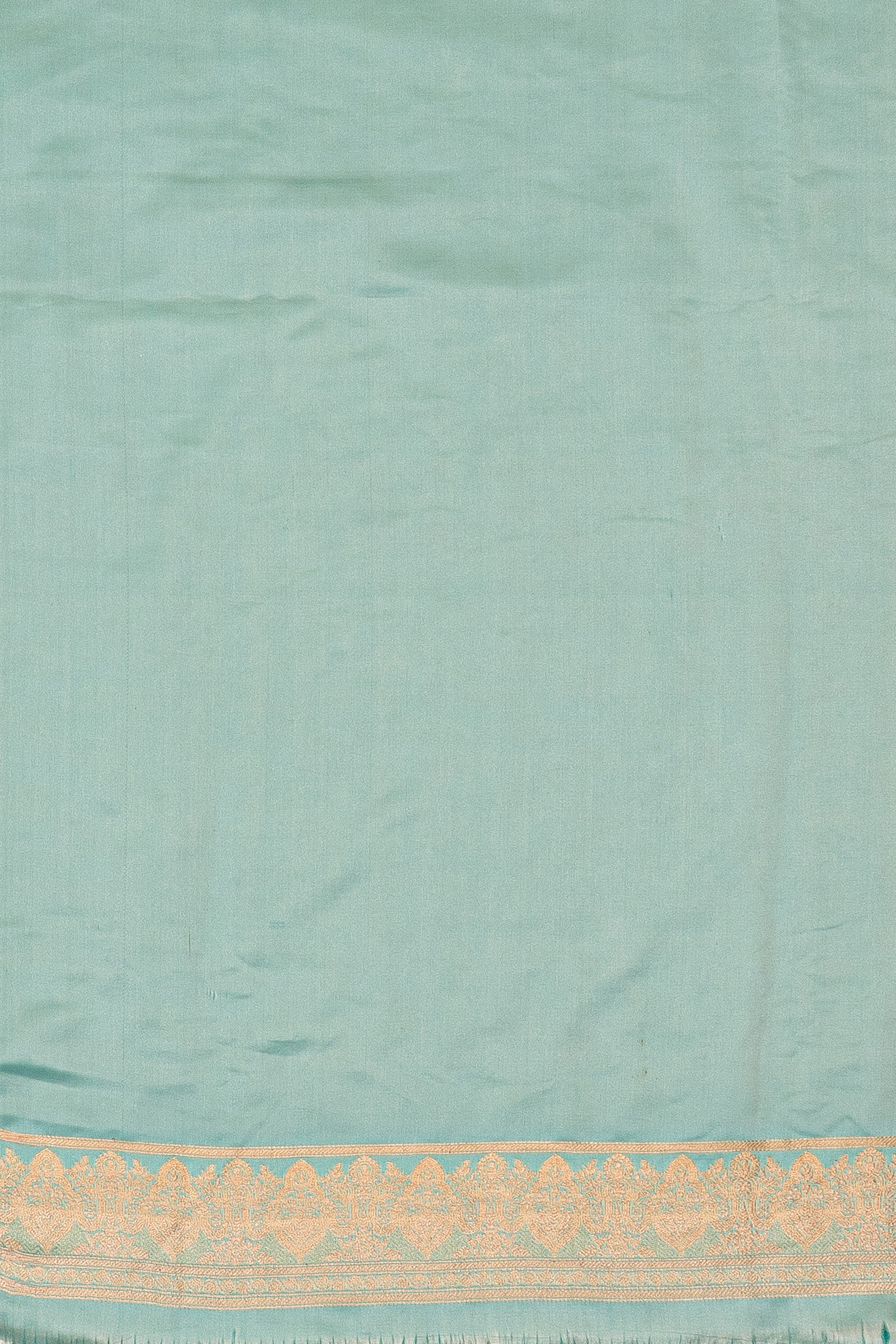 Pastel Green Katan Silk Banarasi Brocade Saree