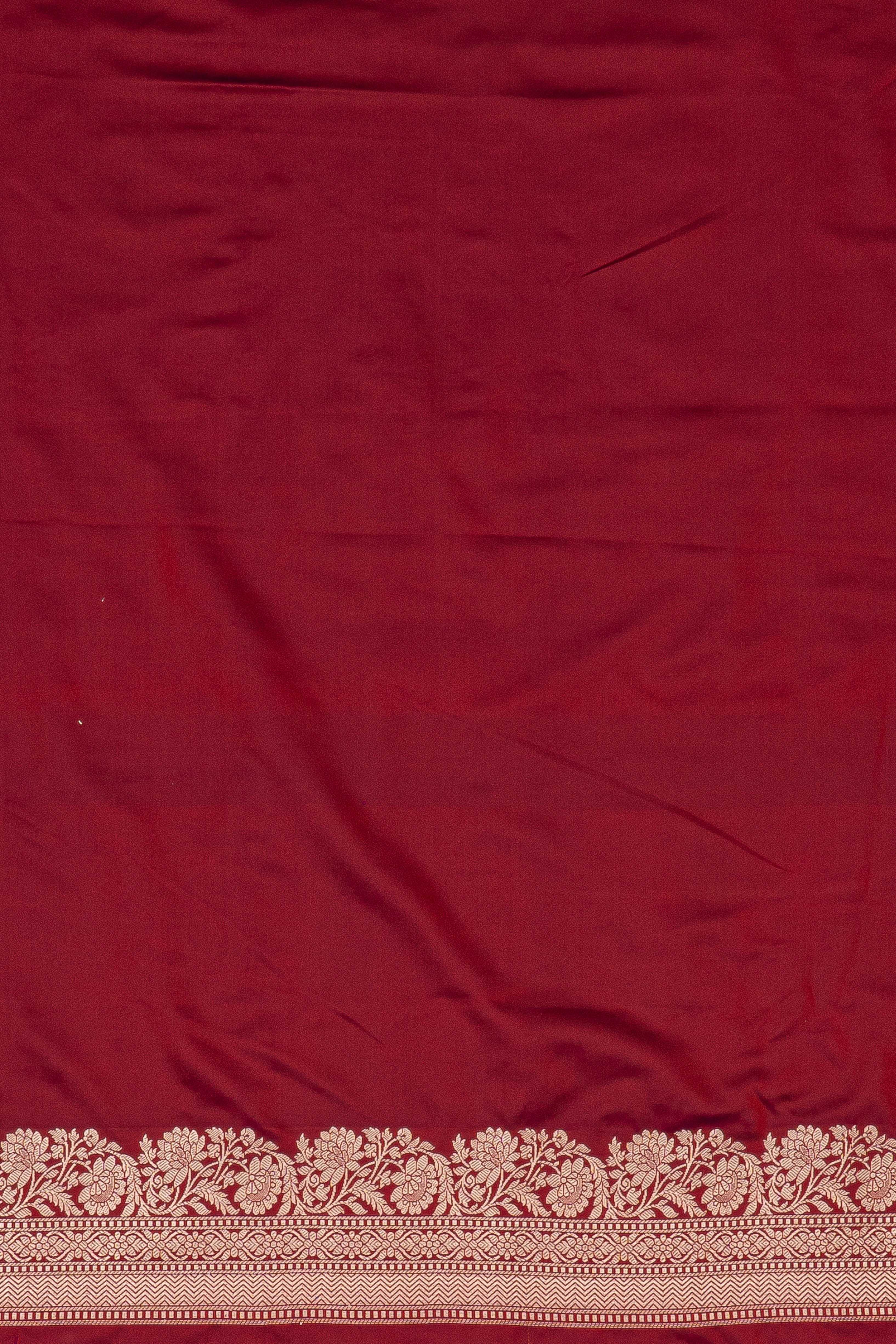 Red Soft Silk Banarasi Saree