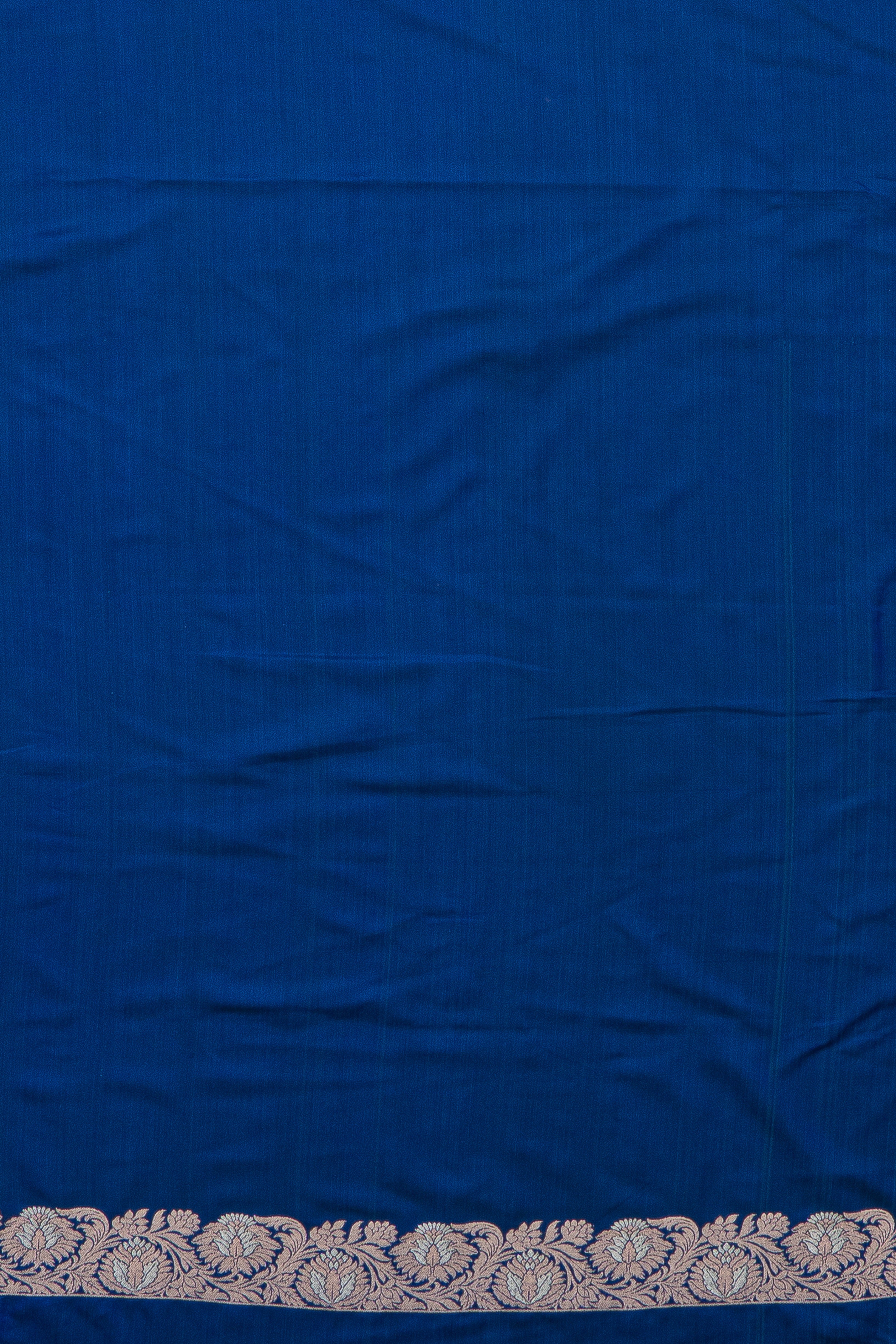 Royal Blue Soft Silk Banarasi Saree
