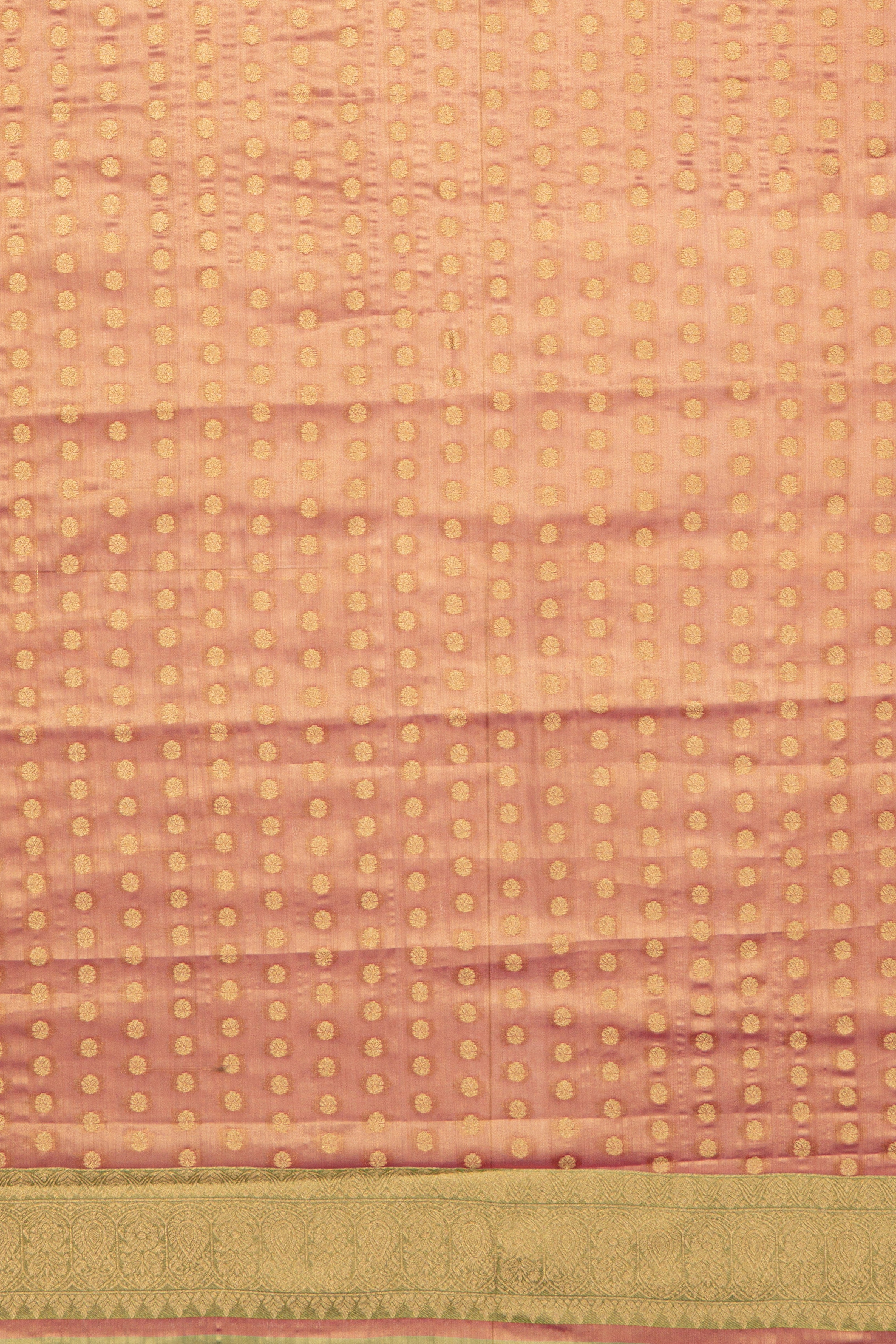 Pastel Green Tissue Silk Kanjivaram Saree