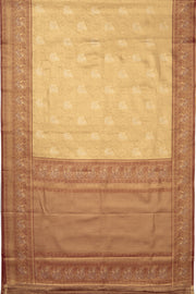 Gold Tissue Silk Kanjivaram Brocade Saree