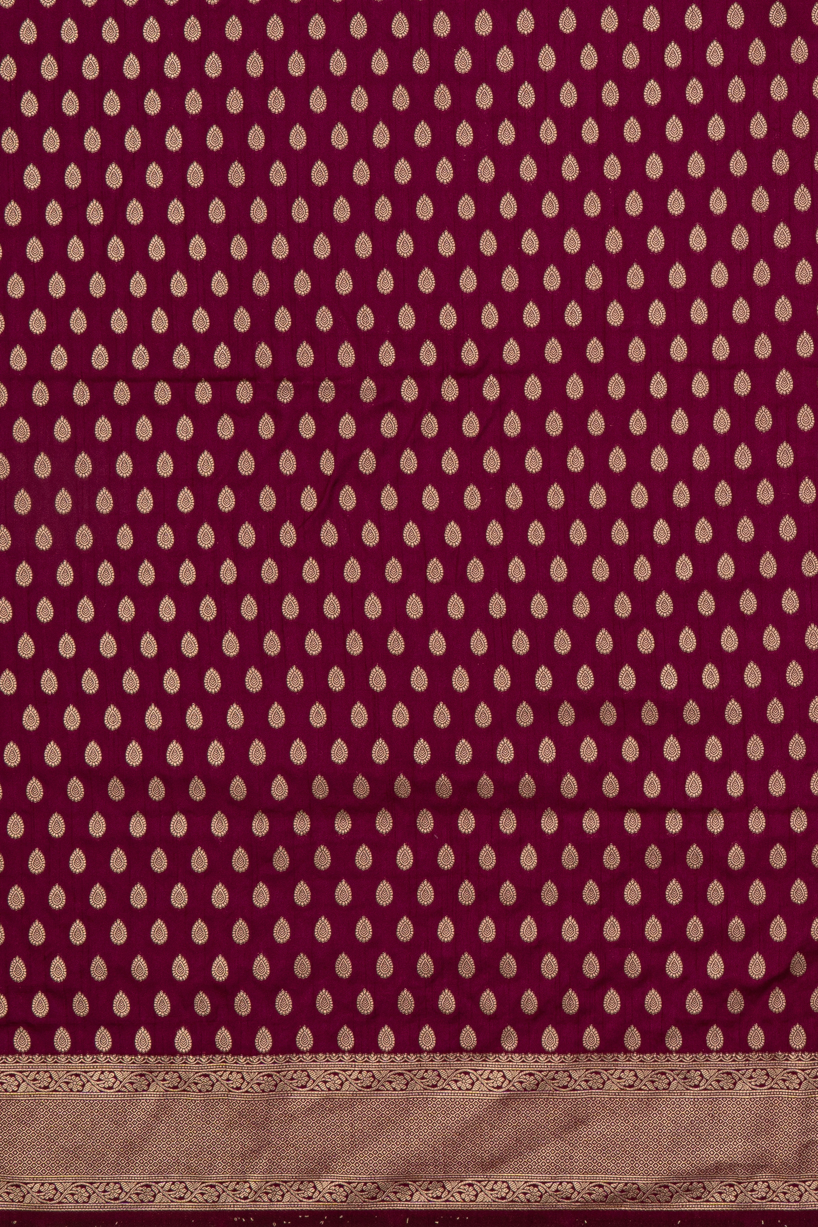 Wine Soft Silk Banarasi Saree