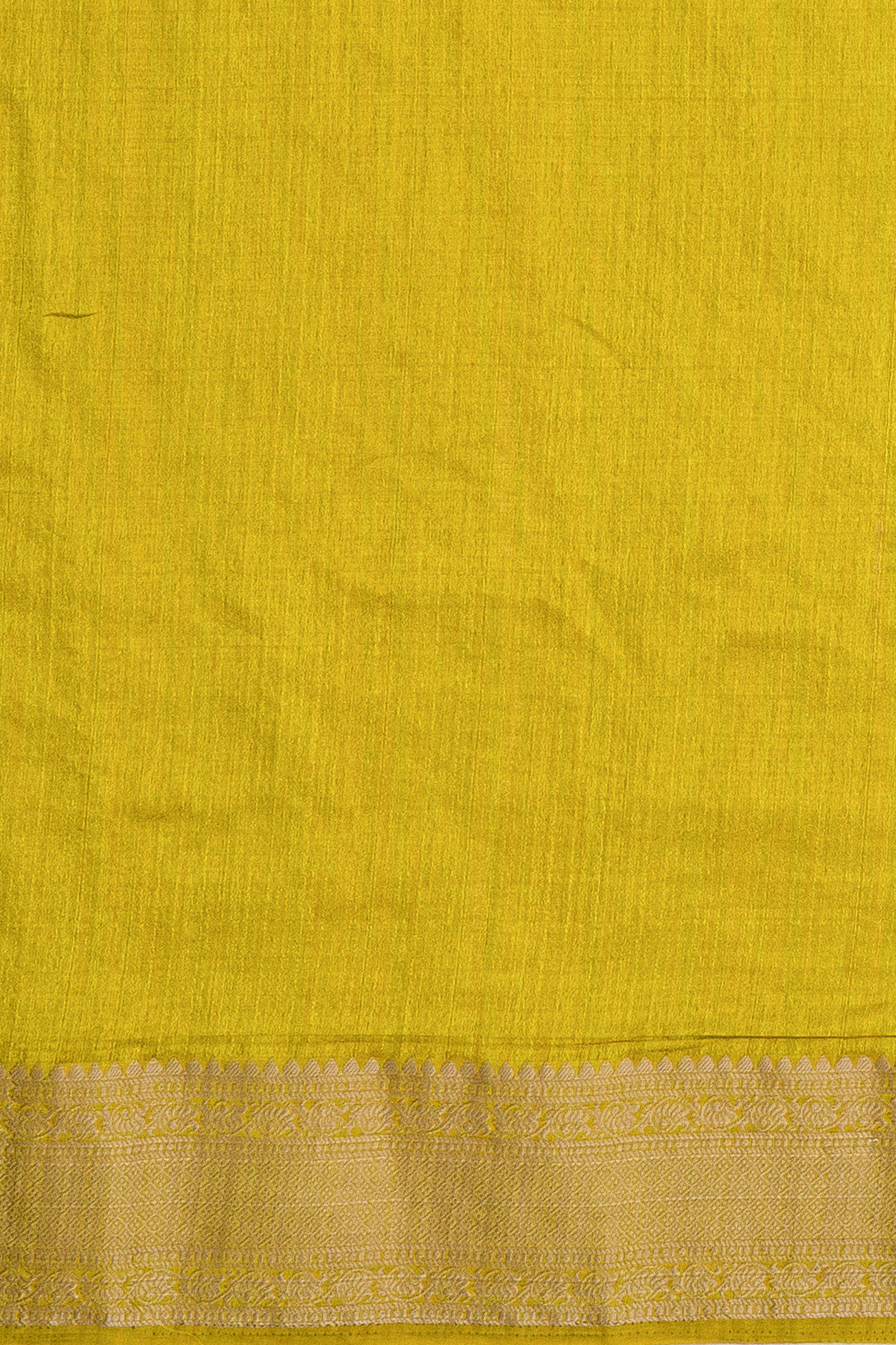 Lime Green Dola Silk Saree