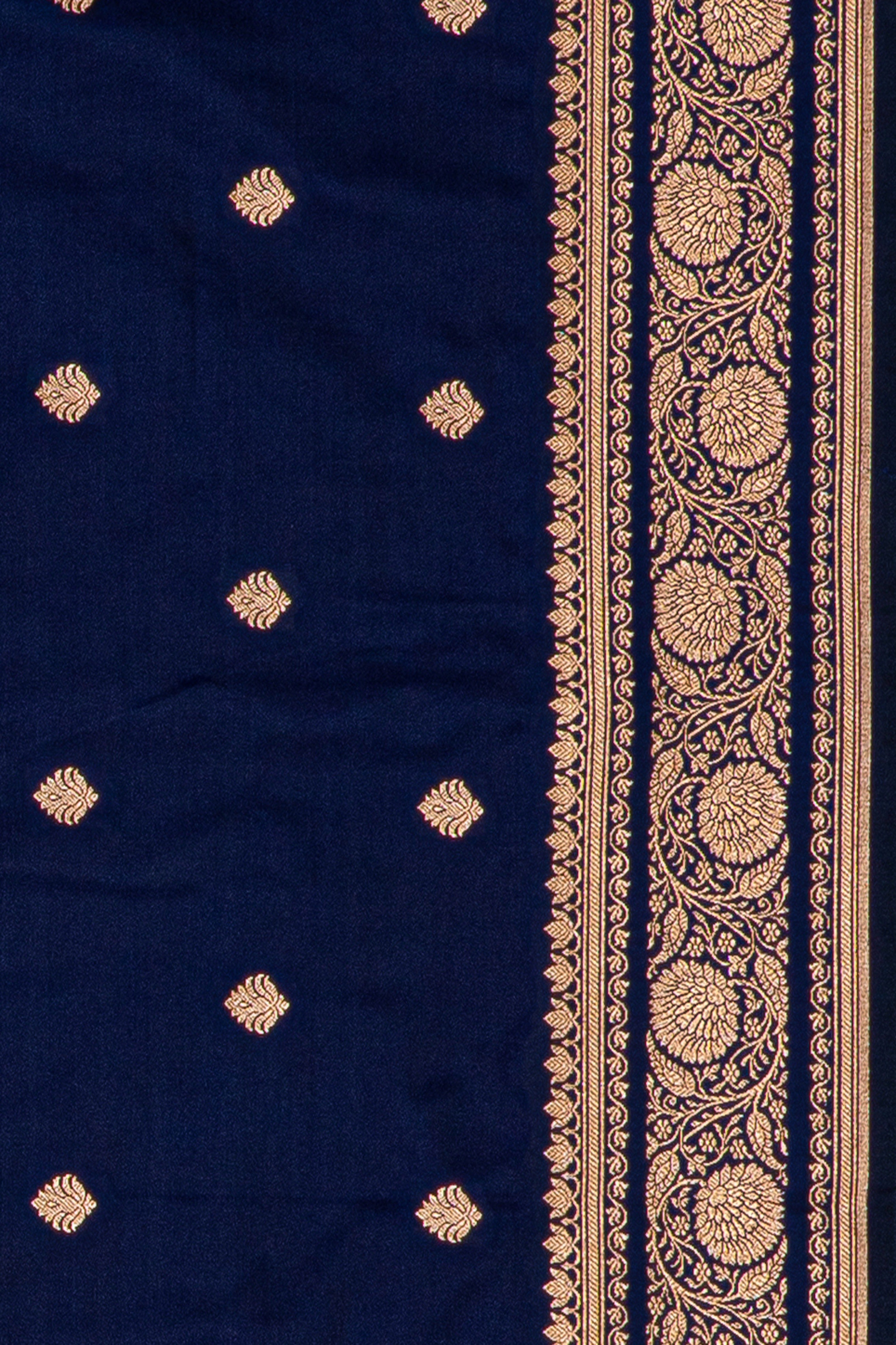 Purple Soft Silk Banarasi Saree