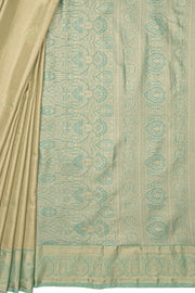 Pastel Green Tissue Silk Saree