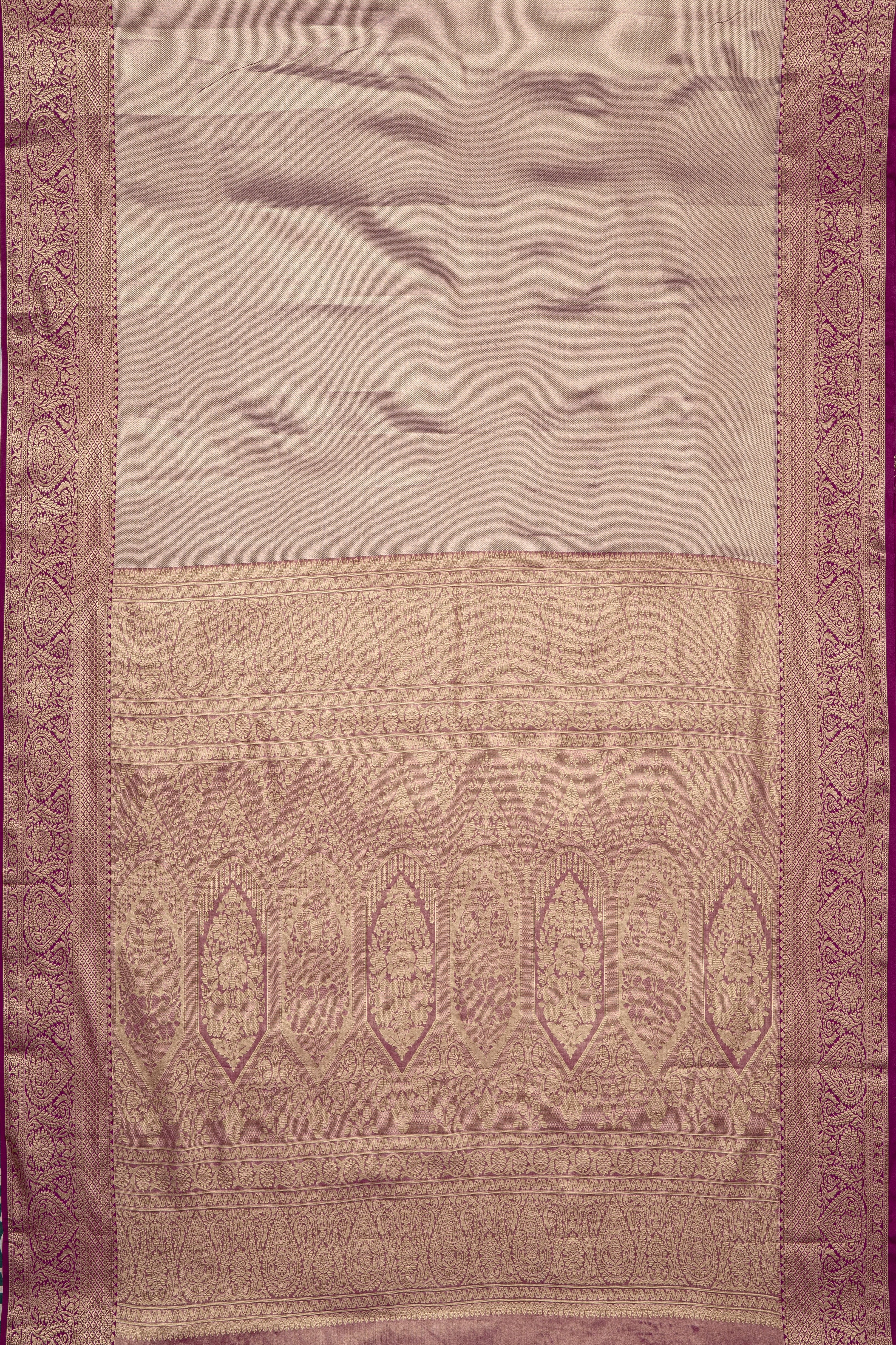 Lavender Tissue Silk Saree