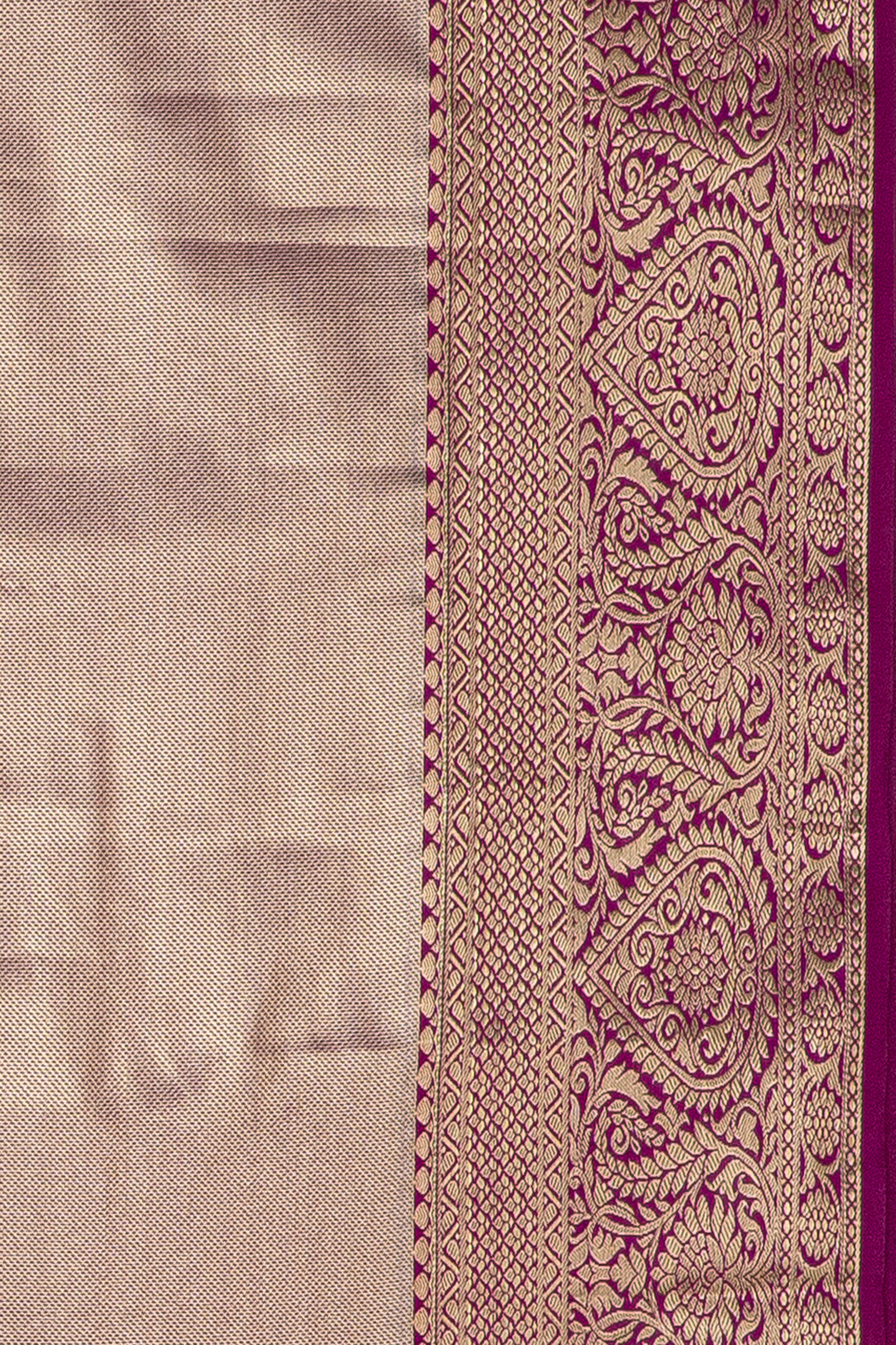 Lavender Tissue Silk Saree