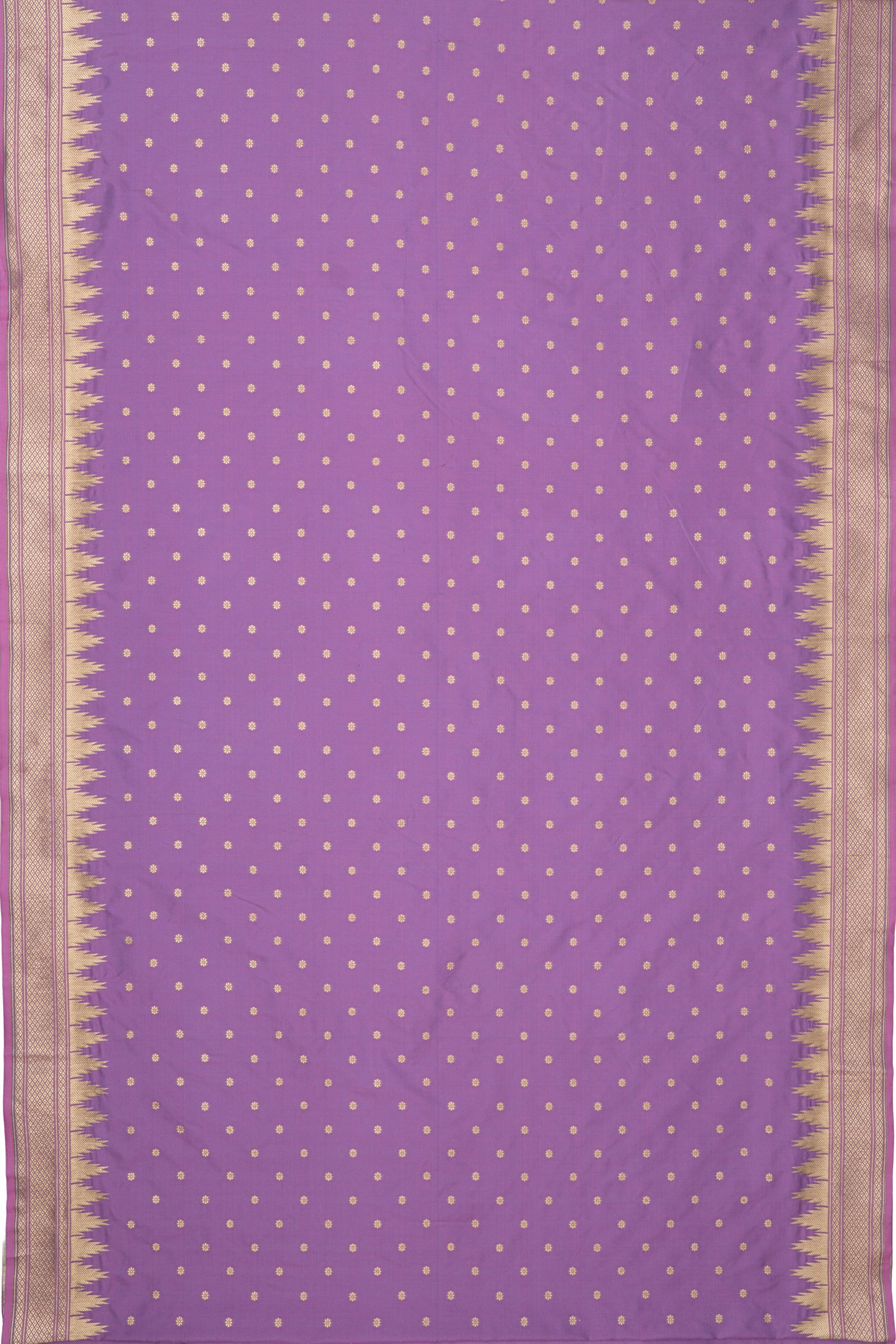 Purple Katan Silk Paithani Saree with Irkal border