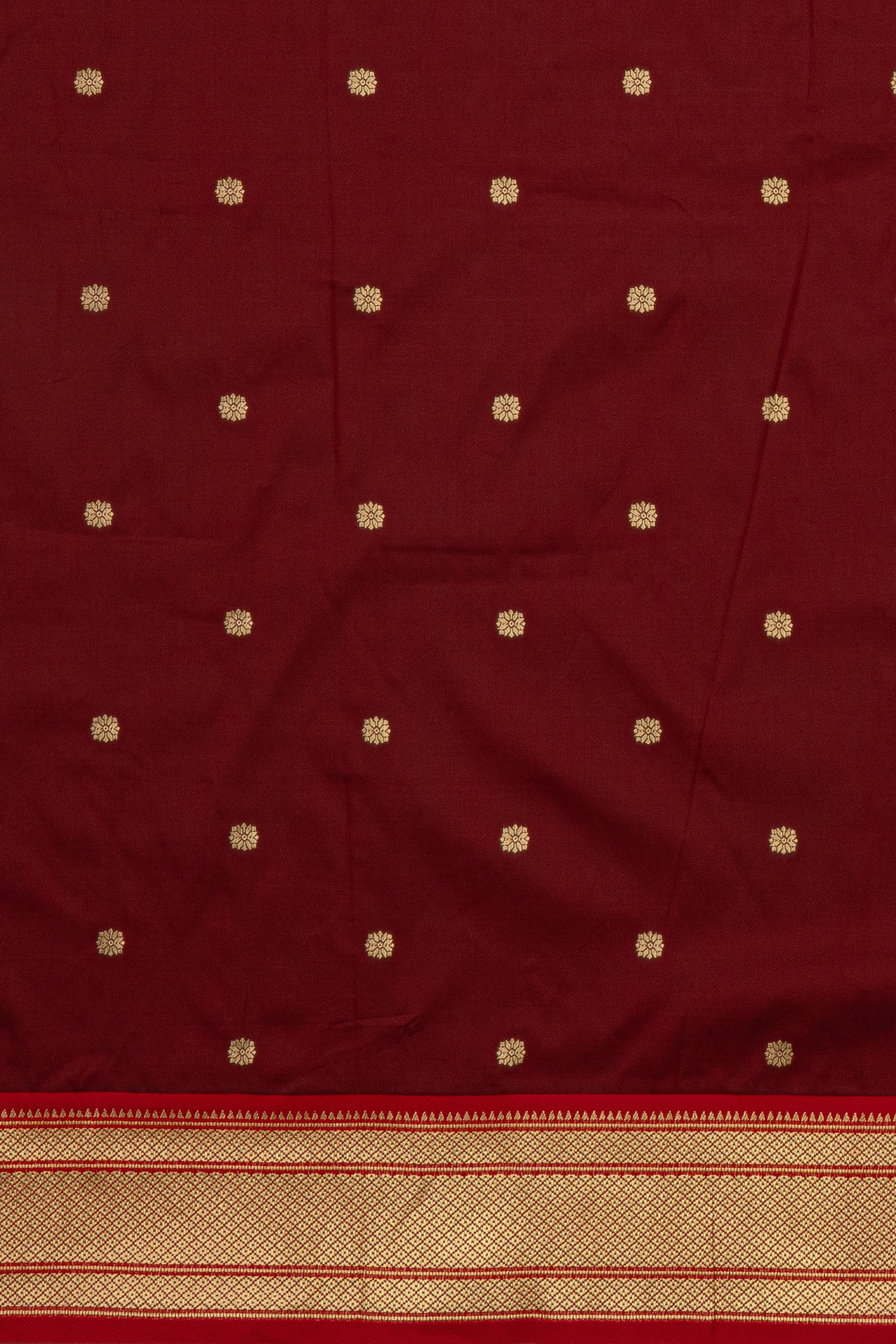 Maroon Apurva Silk Paithani Saree