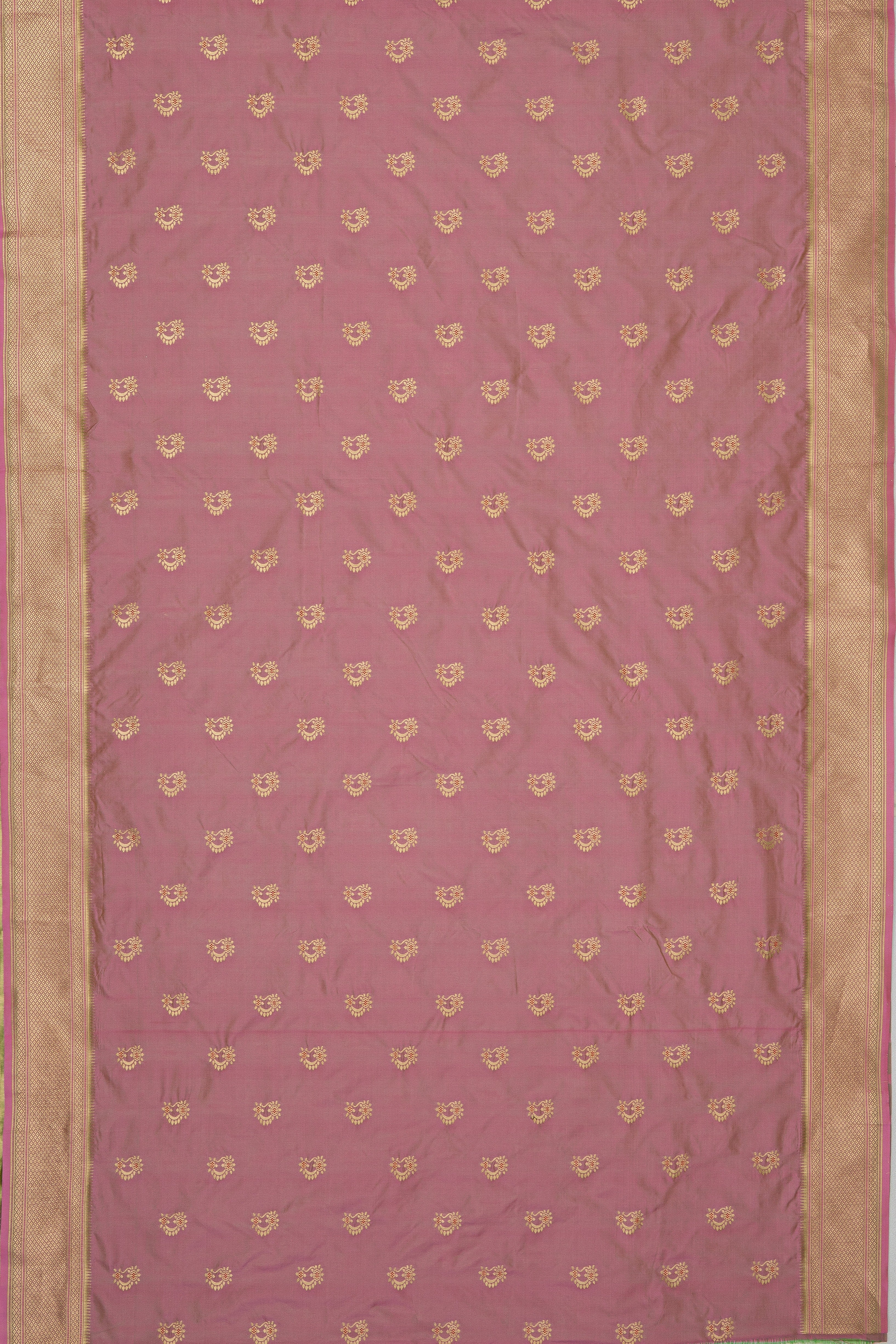 Pastel Purple Apurva Silk Nath Paithani Saree