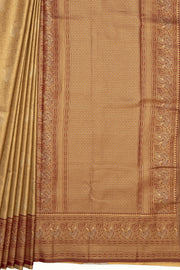 Gold Tissue Silk Kanchi Brocade Saree