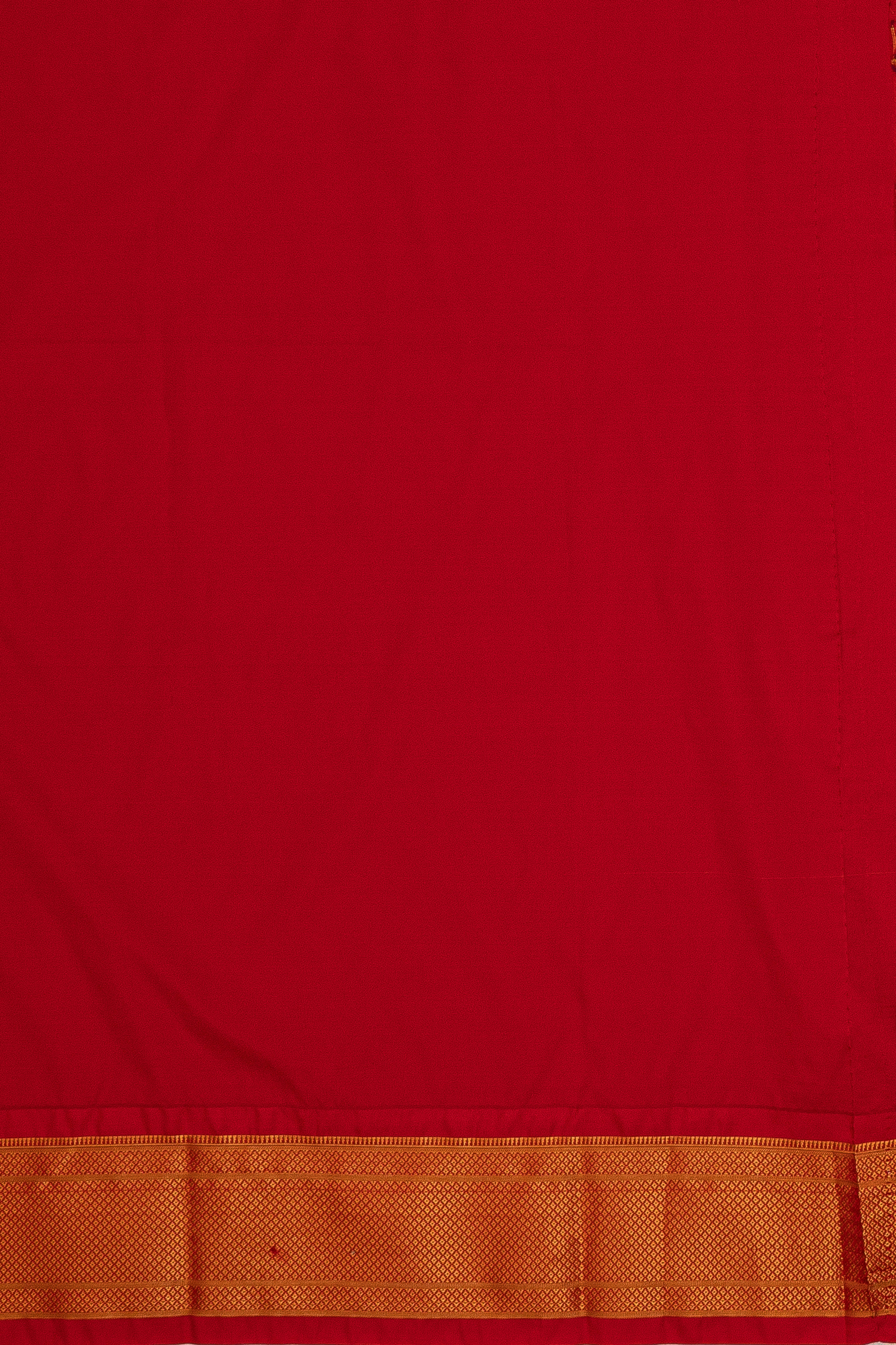 Lime Green Apurva Silk Paithani Saree with contrast Red border