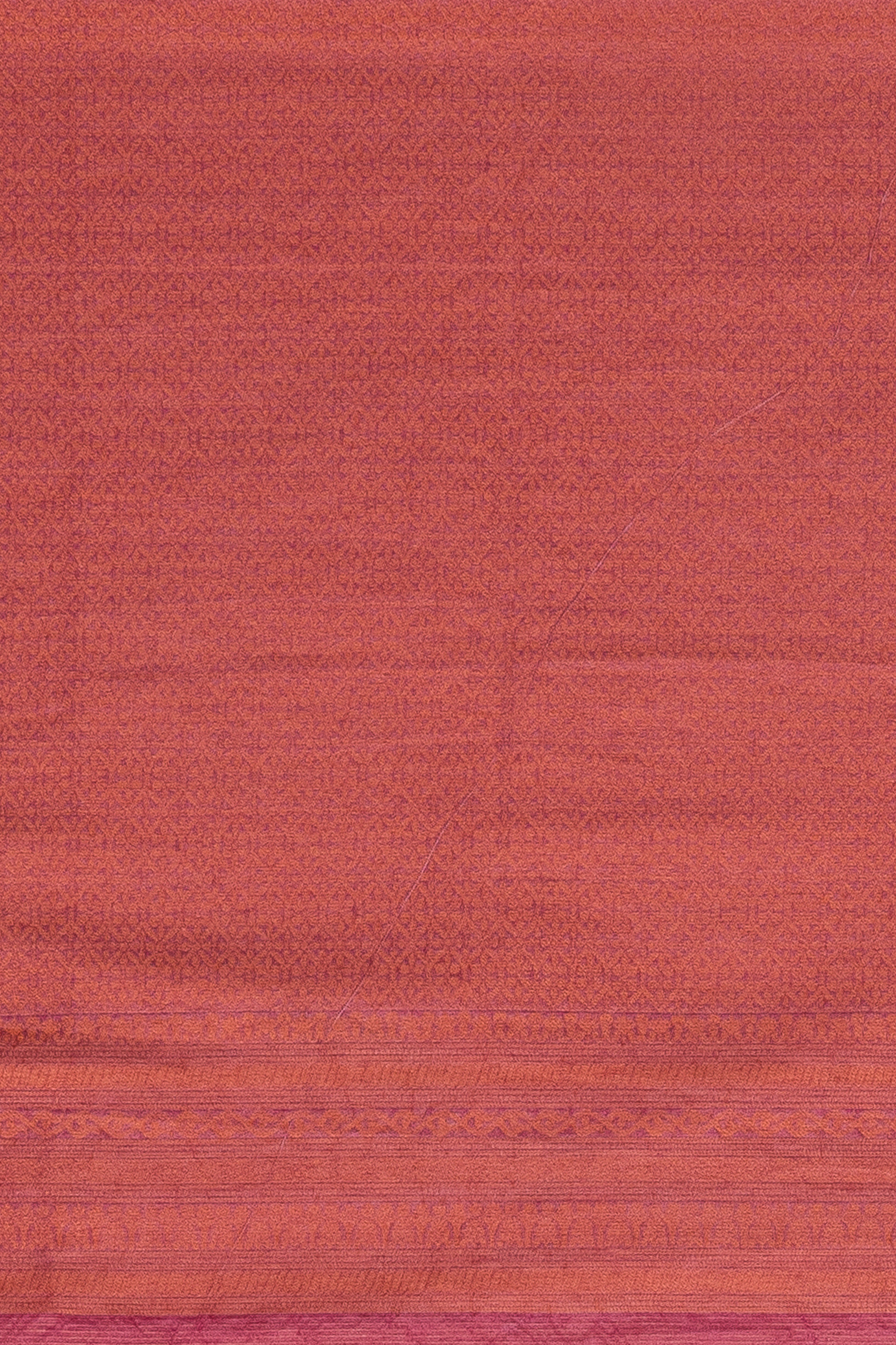 Rose Soft Silk Saree with Copper Zariwork