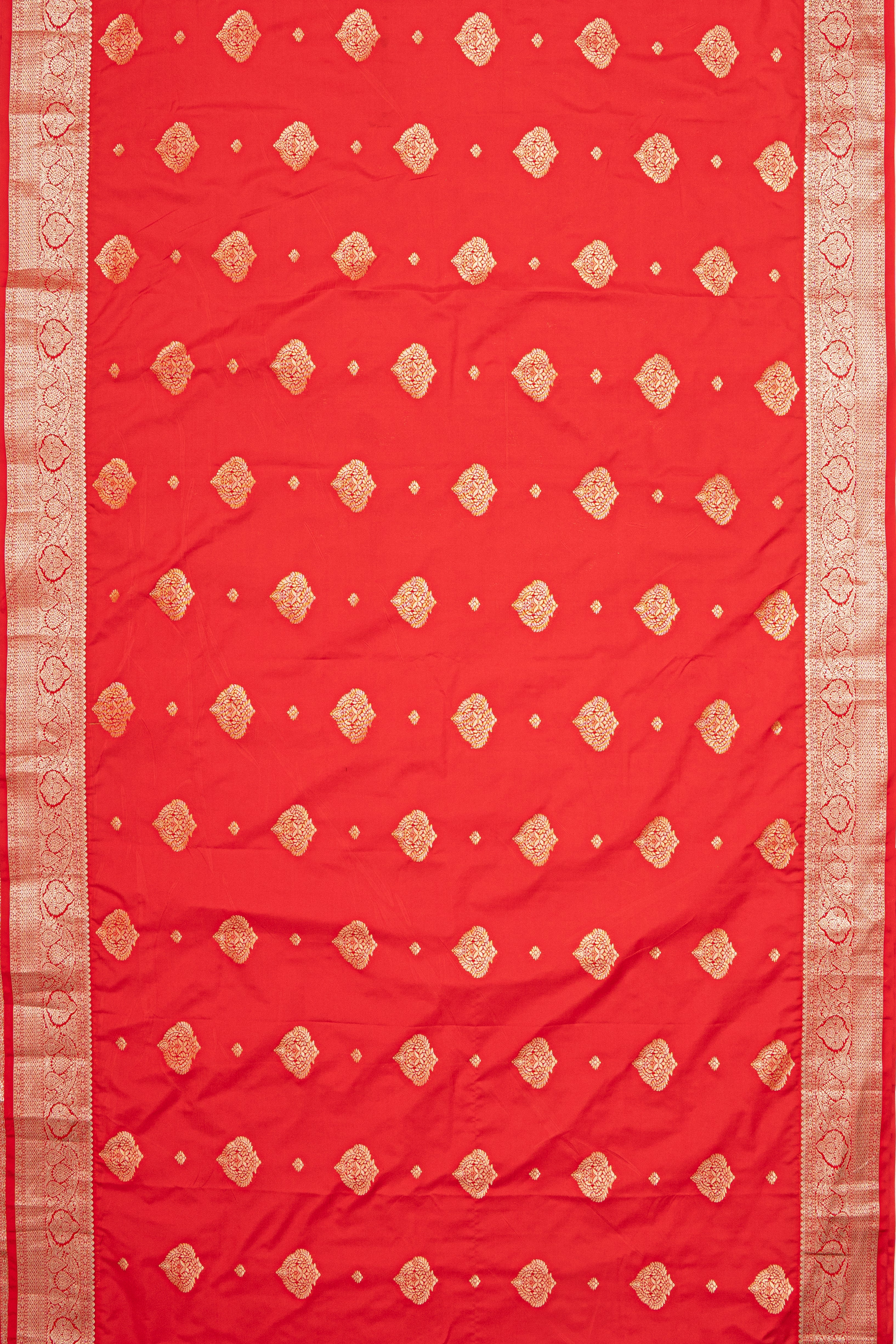 Red Apurva Silk Kanjivaram Saree