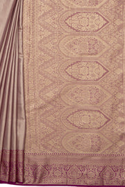Lavender Tissue Silk Saree