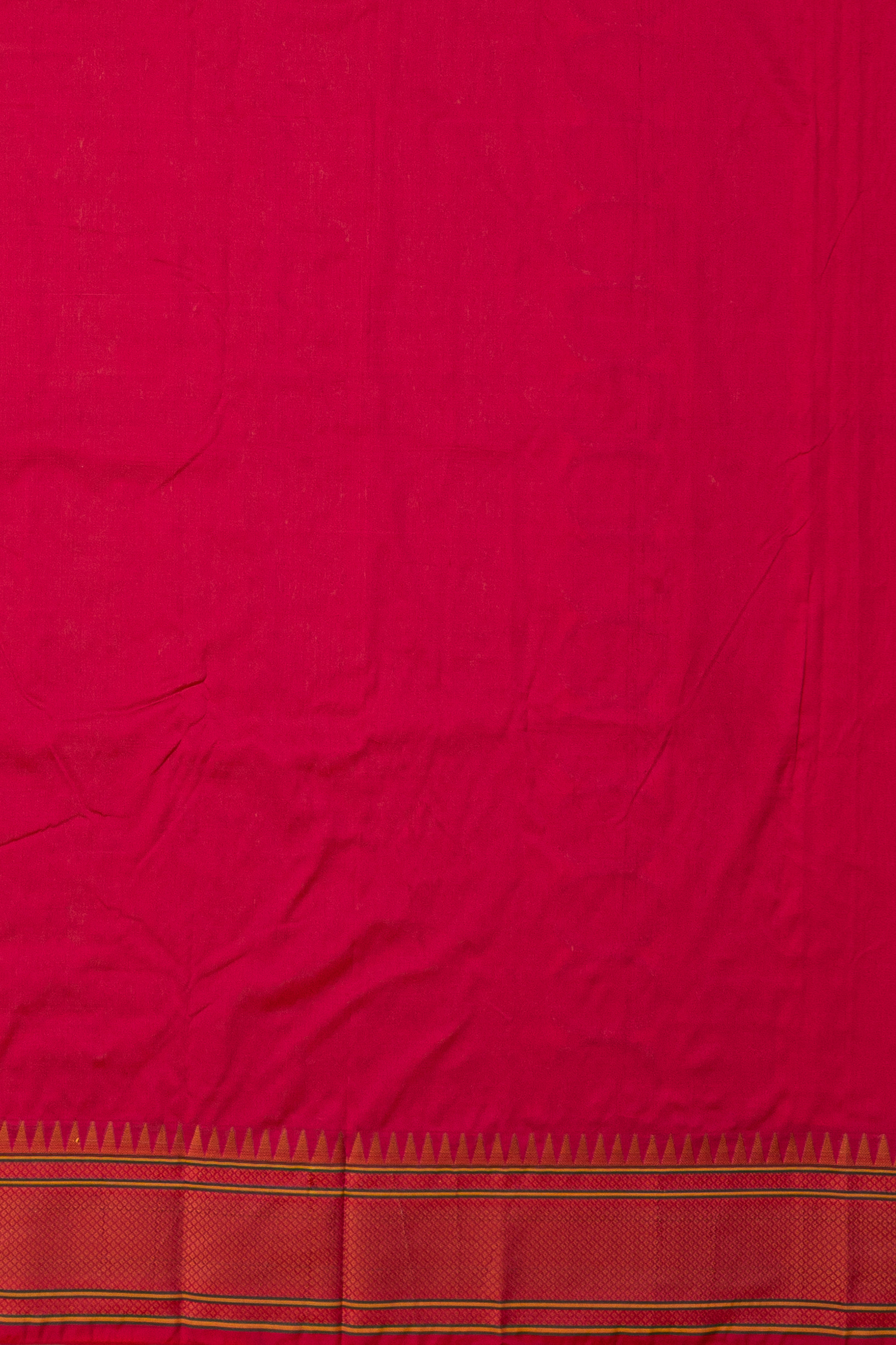Rose Apurva Silk Paithani Saree with Chattai border