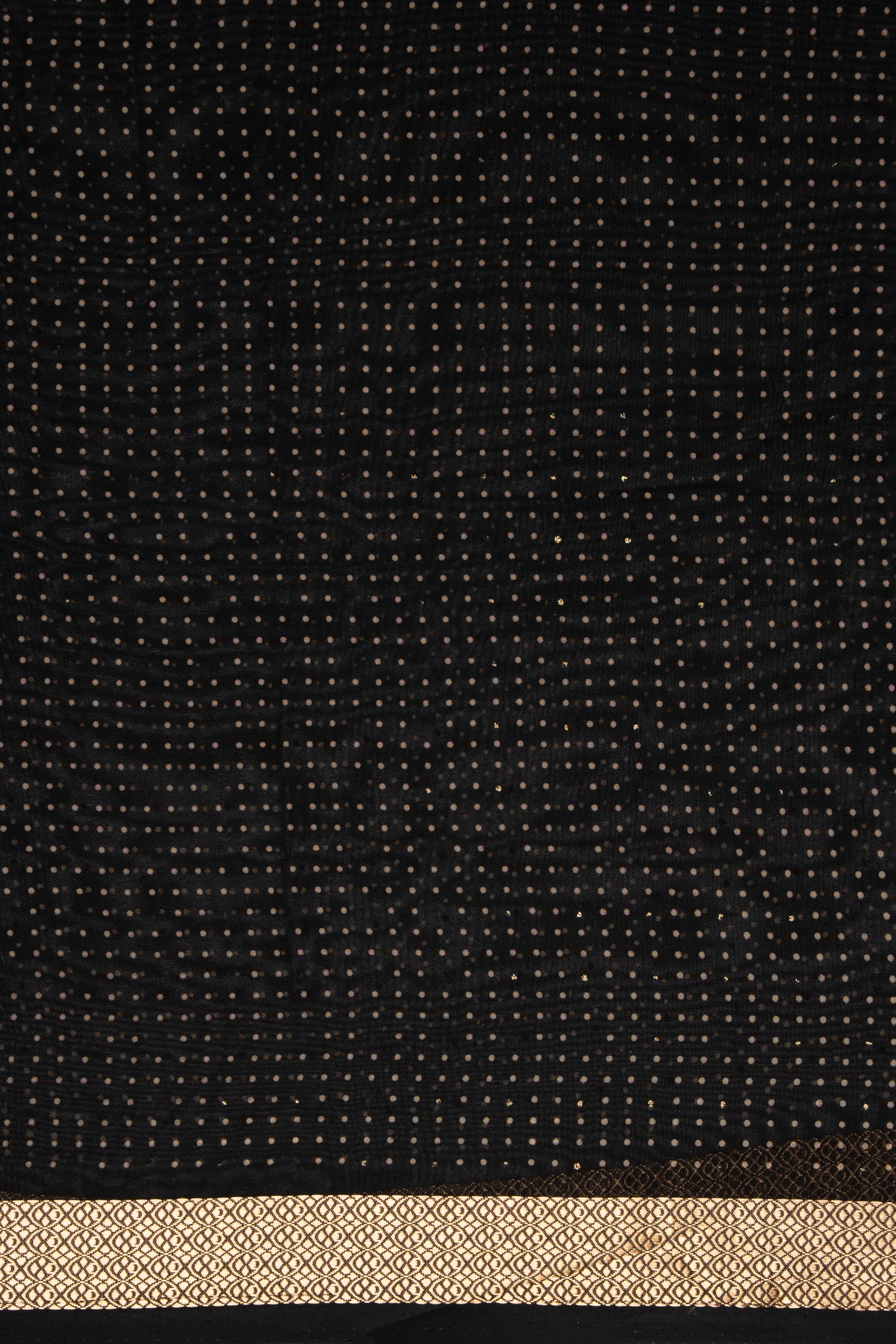 Black Chiffon Saree