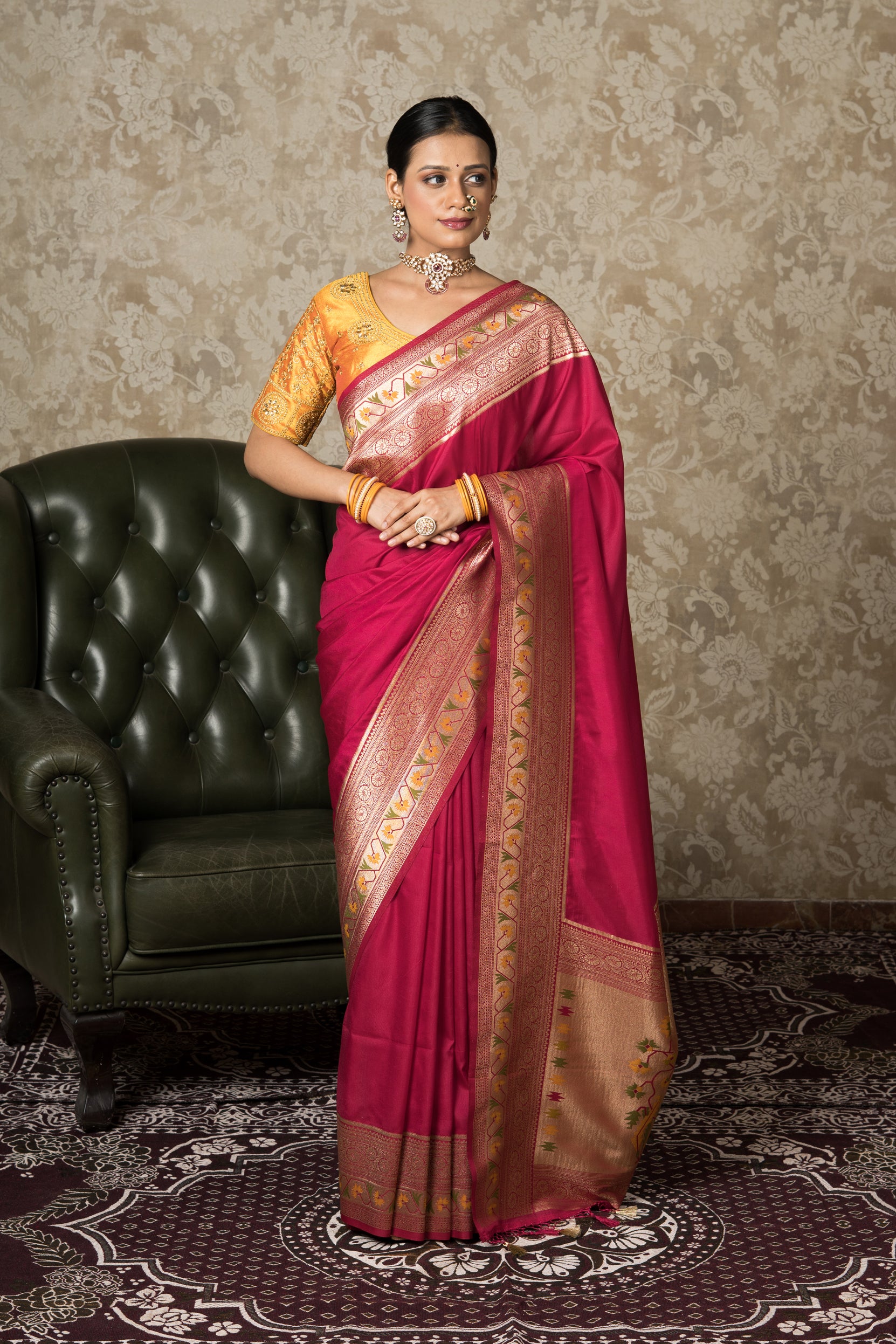 Red Soft Silk Saree