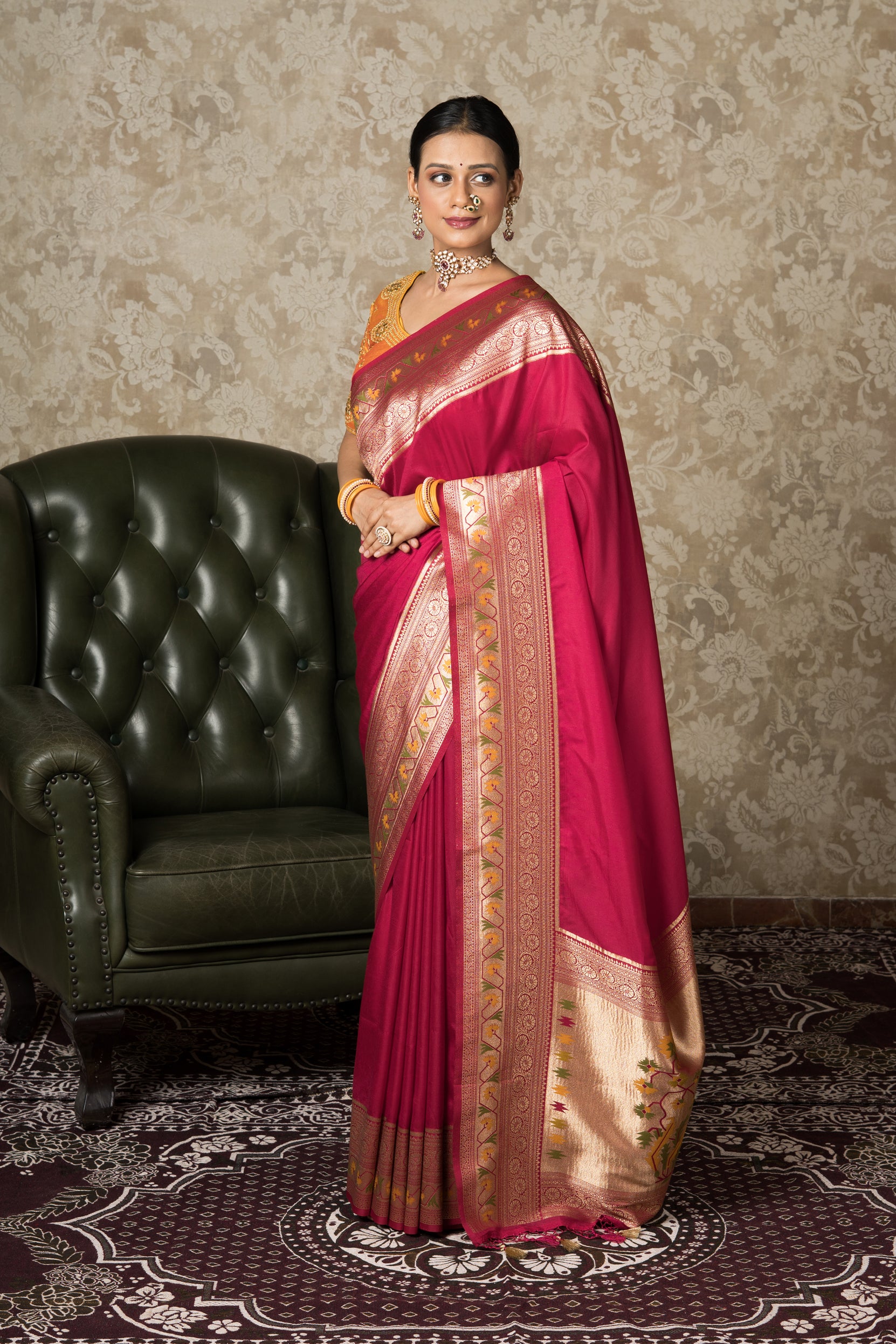 Red Soft Silk Saree