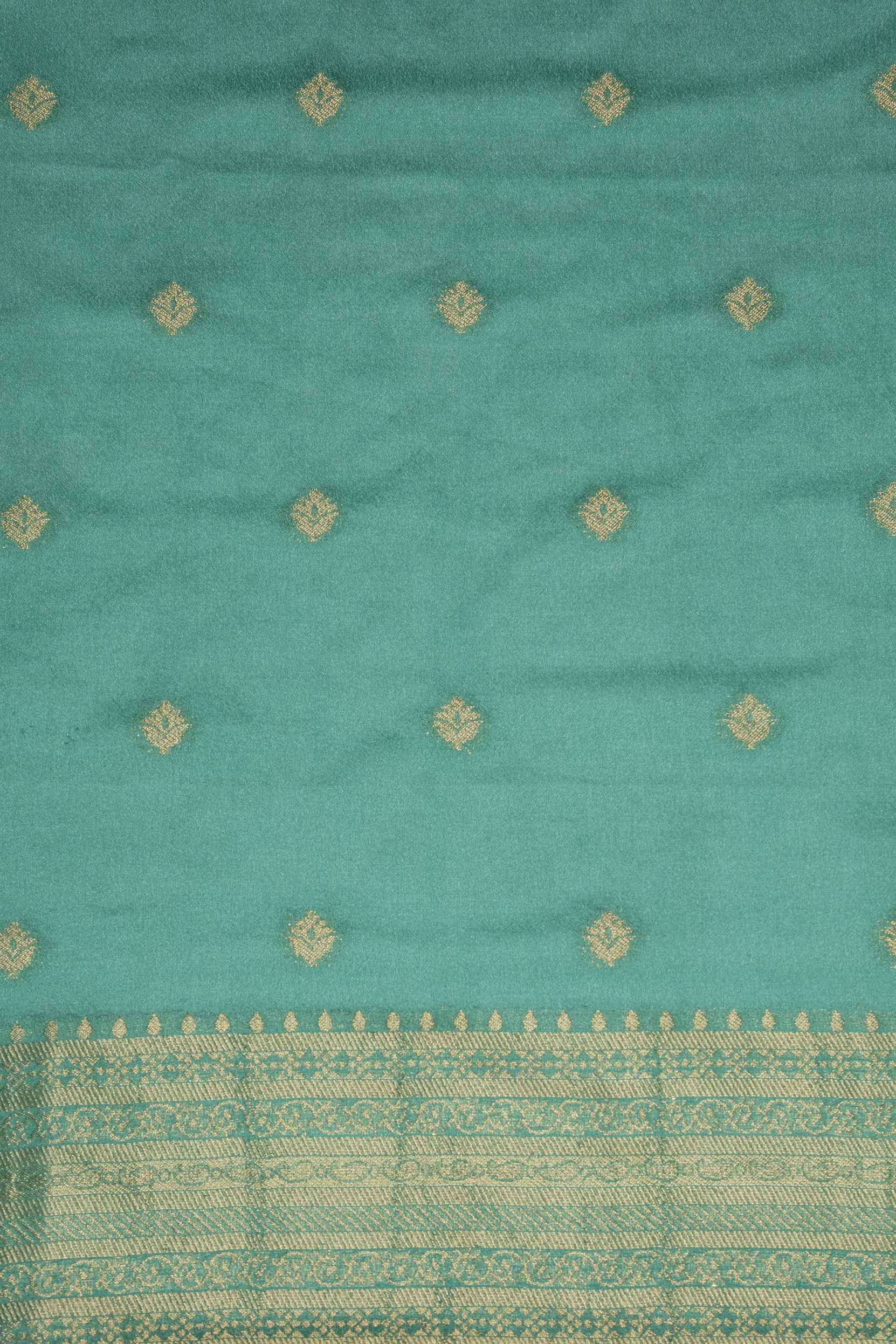 Green Georgette Saree