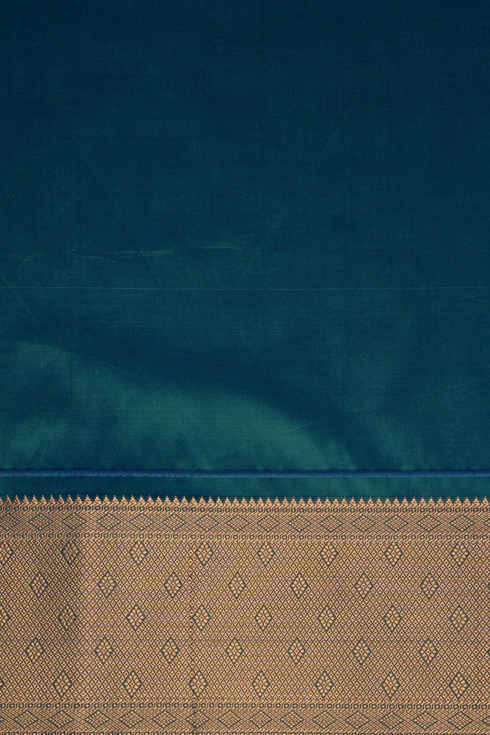 Peacock Blue Apurva Silk Paithani Saree