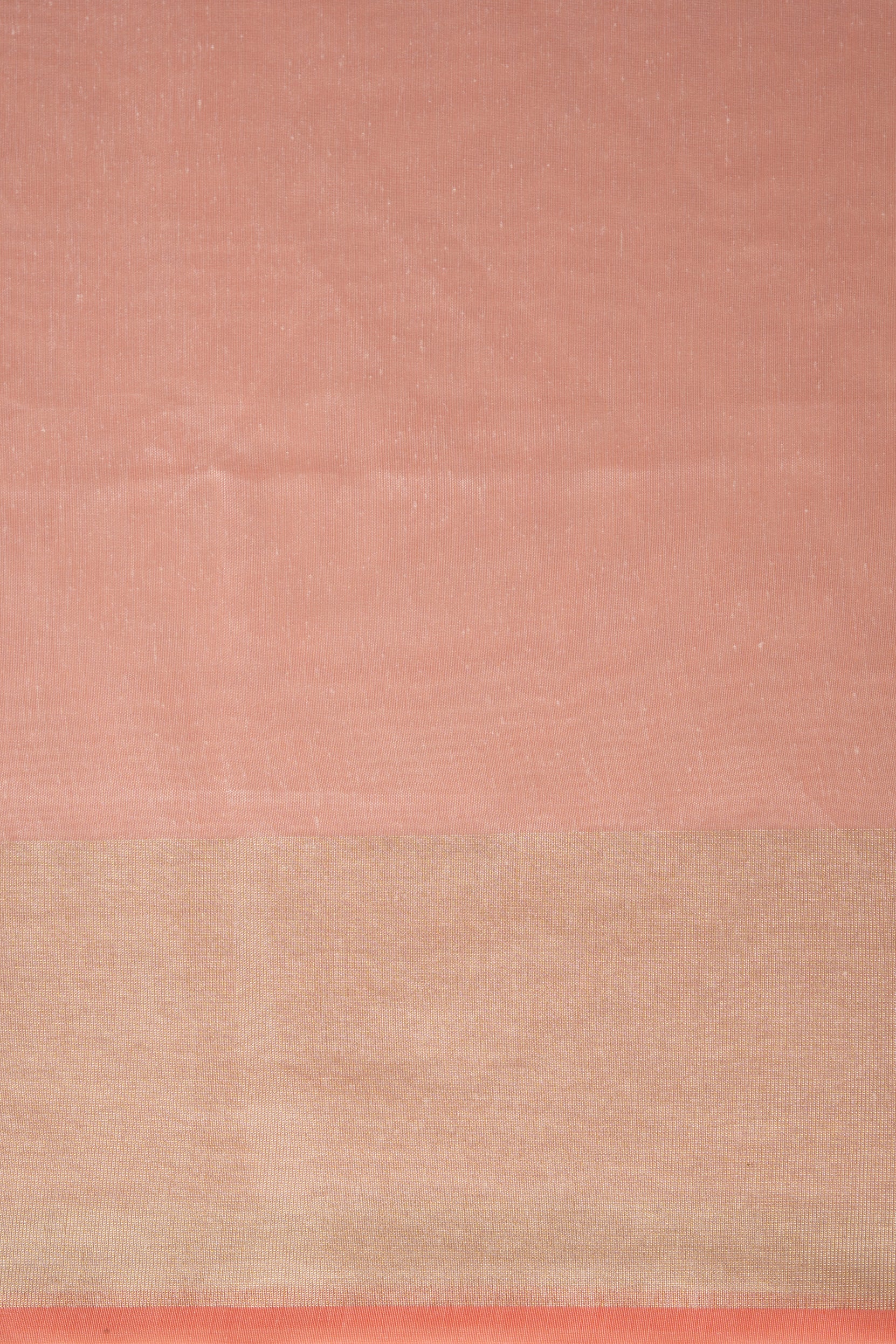 Peach Cotton Saree