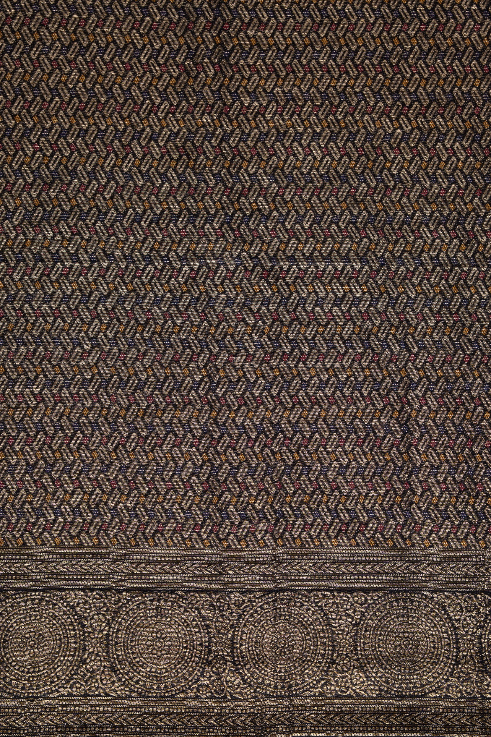 Black Soft Silk Saree