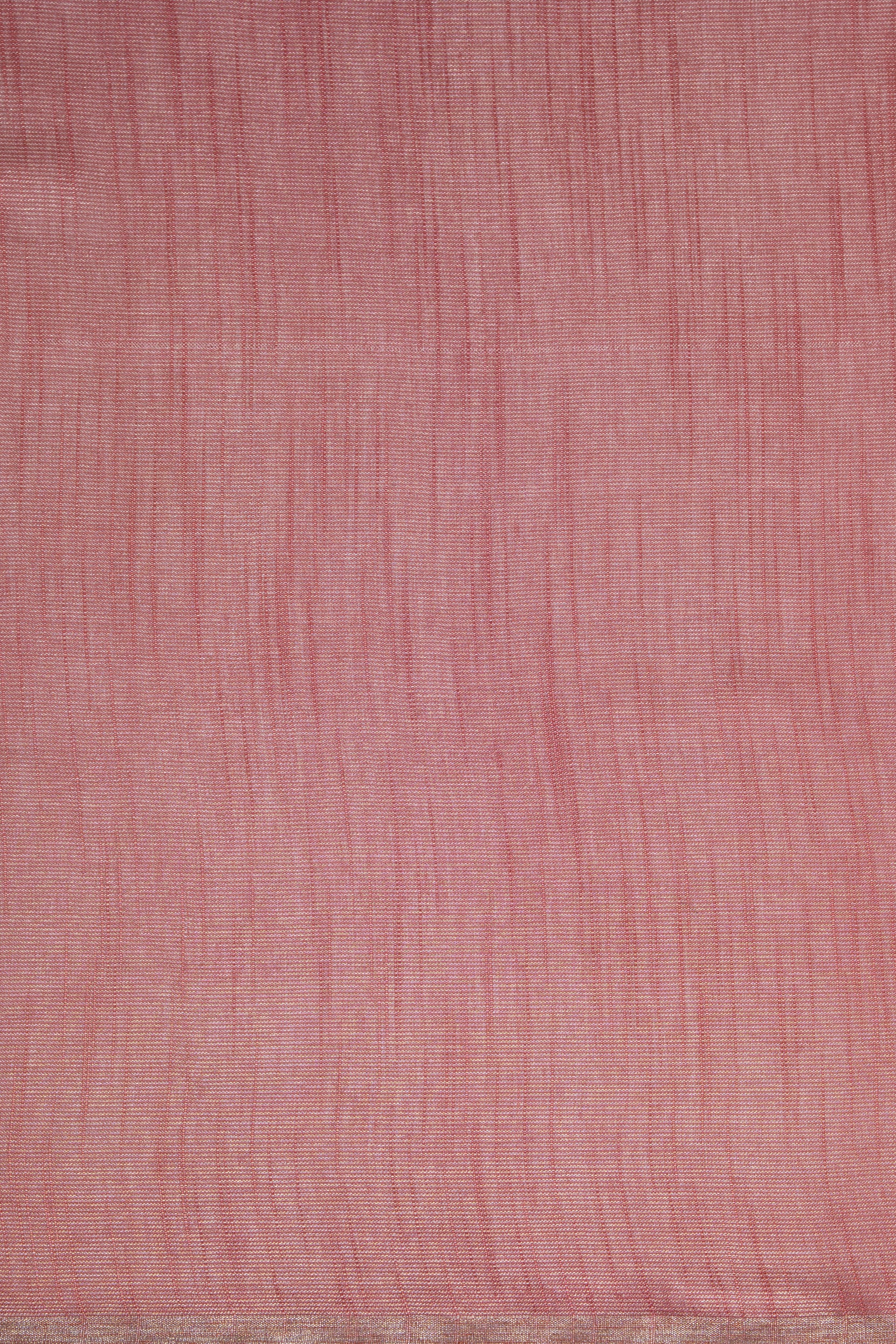 Pink Tissue Silk Saree