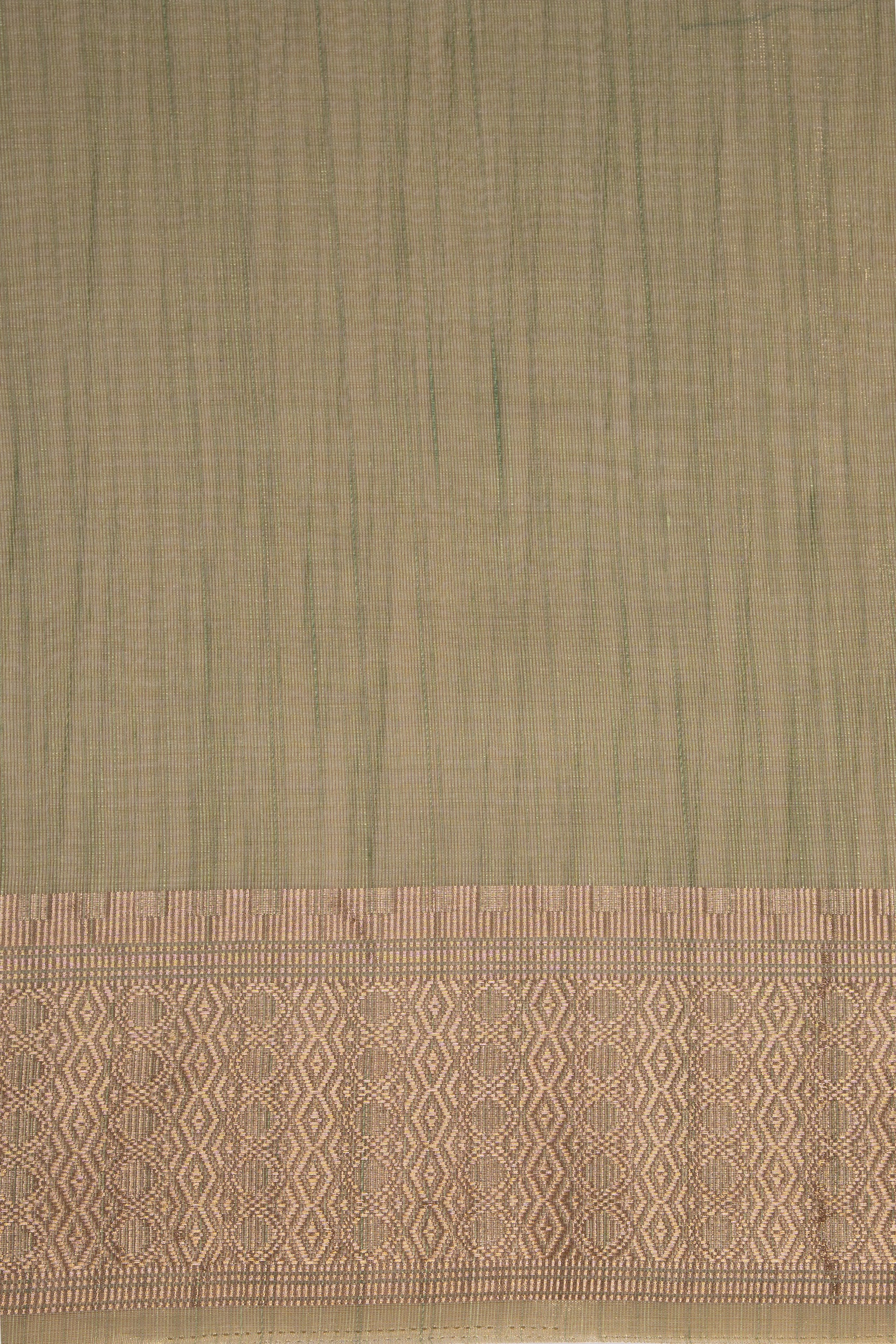 Pista Green Tussar Silk Saree