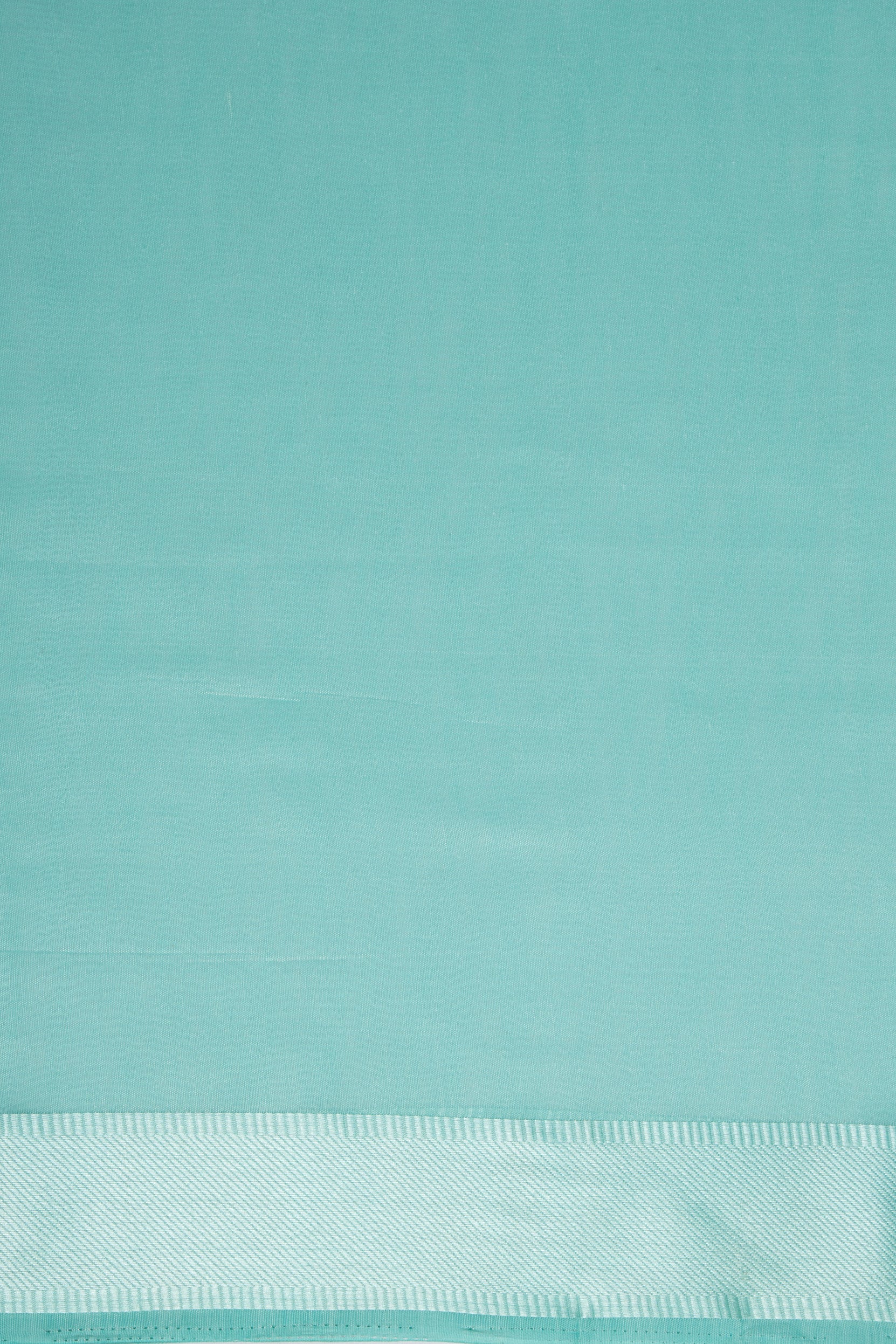 Sea Green Cotton Saree with Thread Work