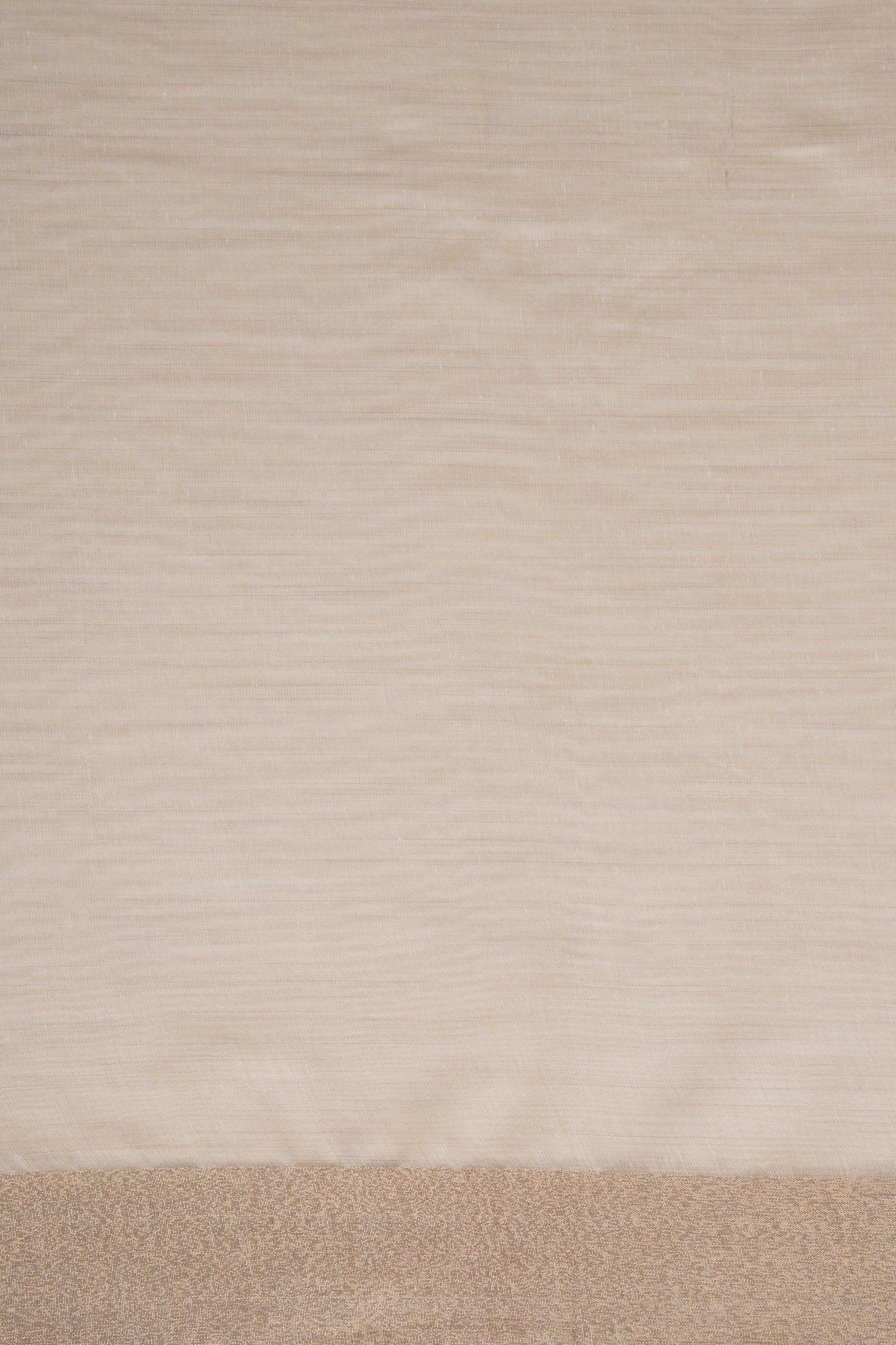 Cream Tussar Silk Saree with Waril Work