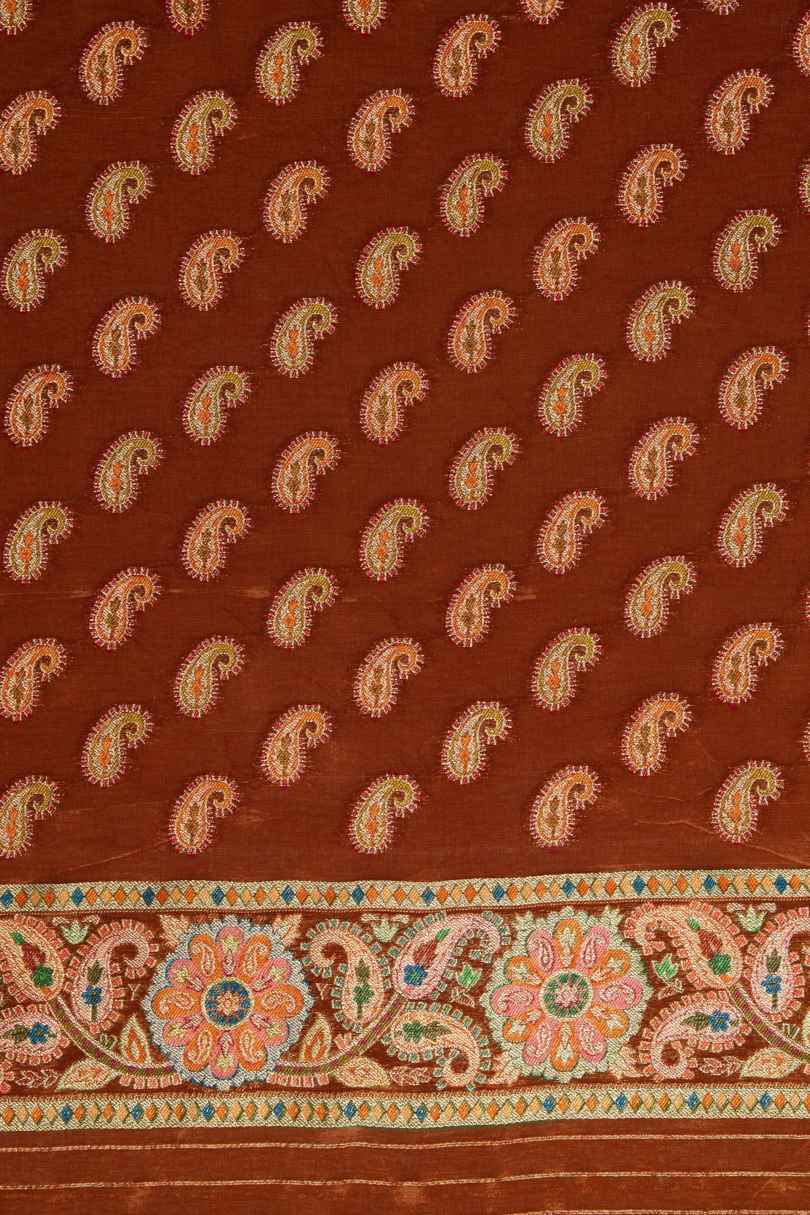 Pista Green Katan Silk Saree