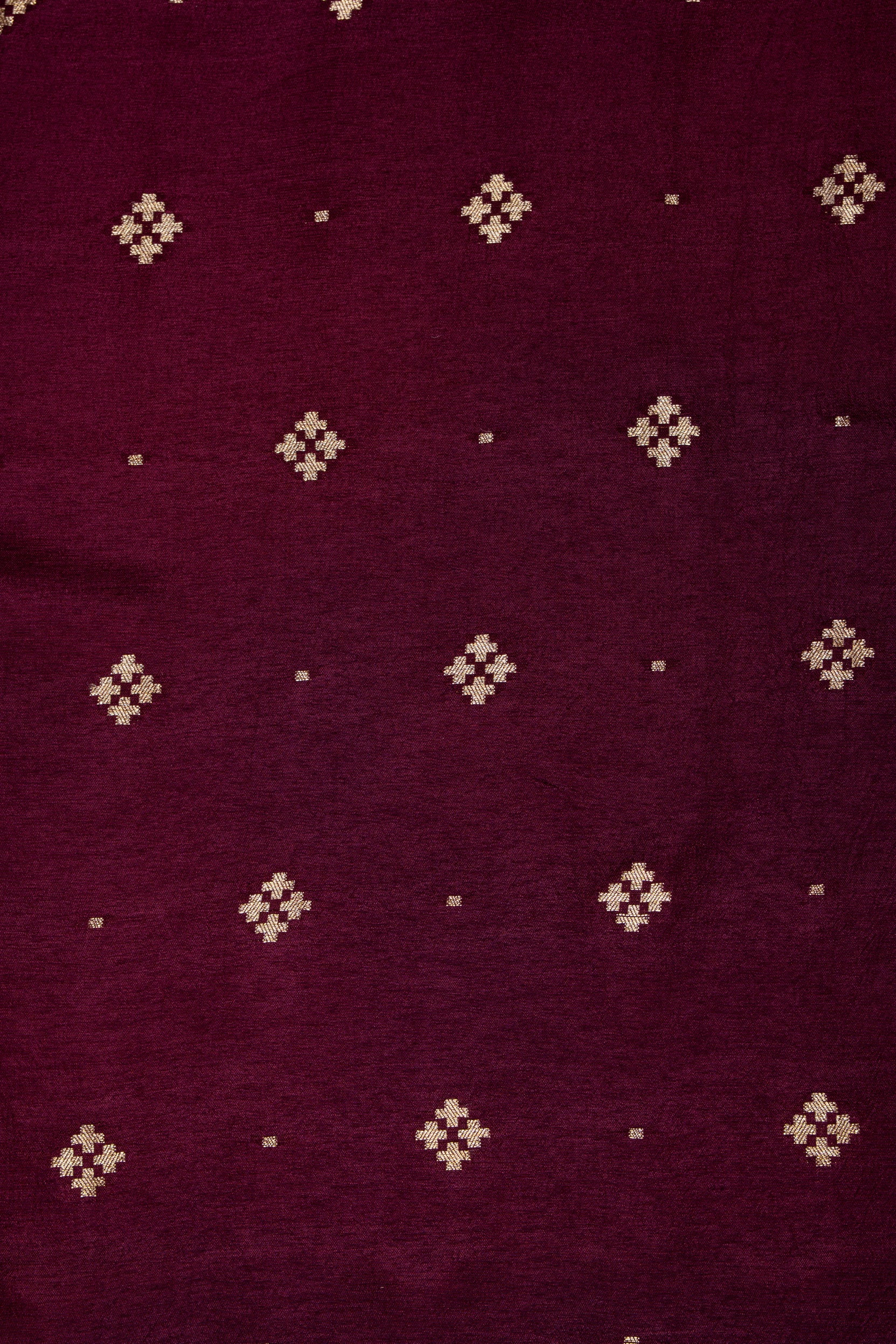 Purple Crepe Silk Saree
