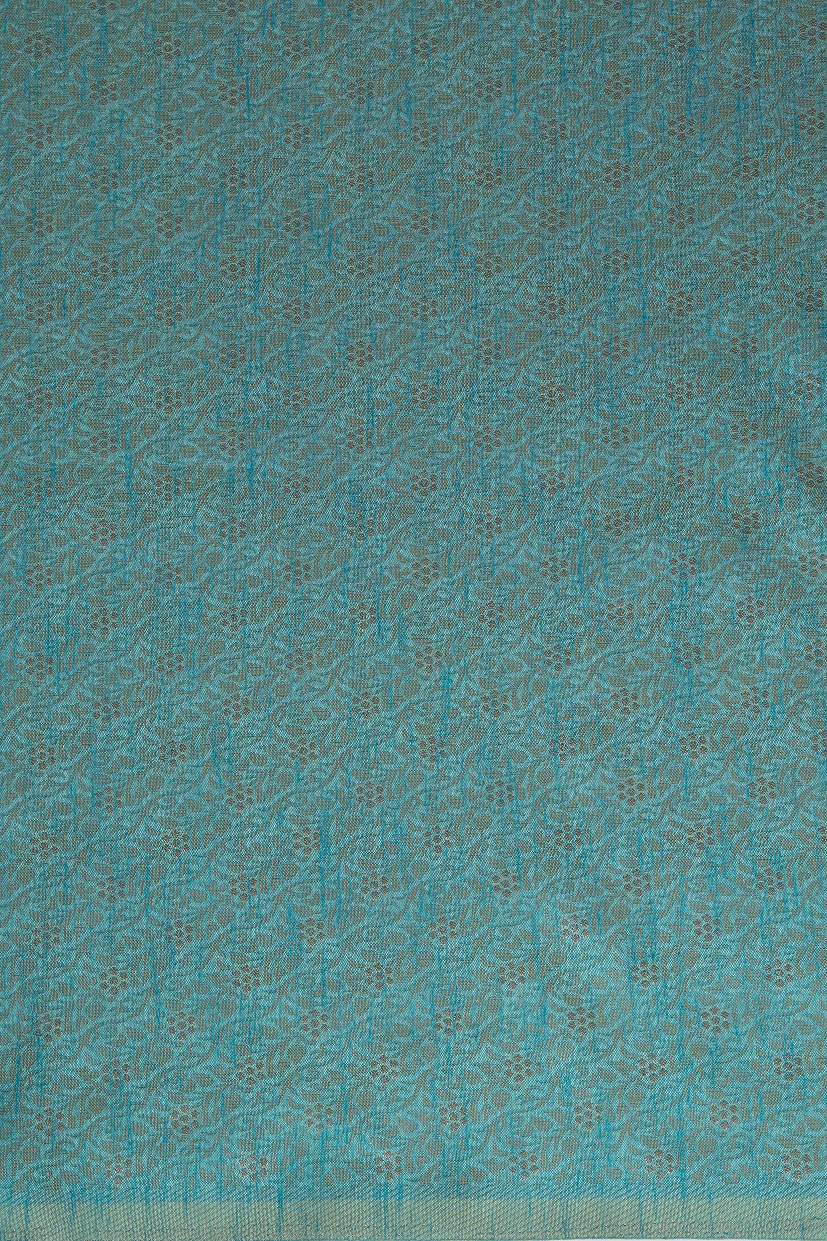 Pastel Blue Tissue Silk Saree