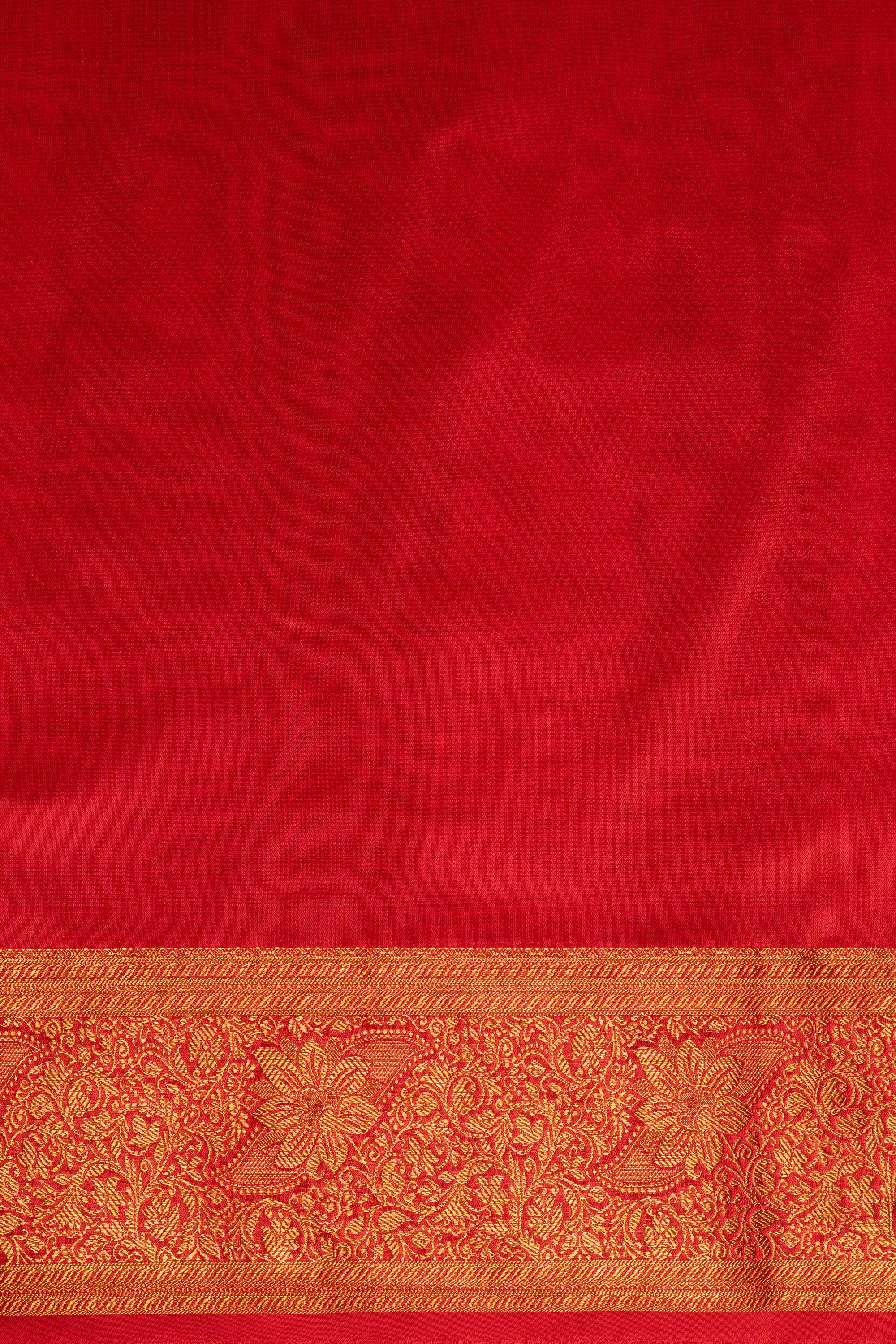 Red Apurva Silk Paithani Saree