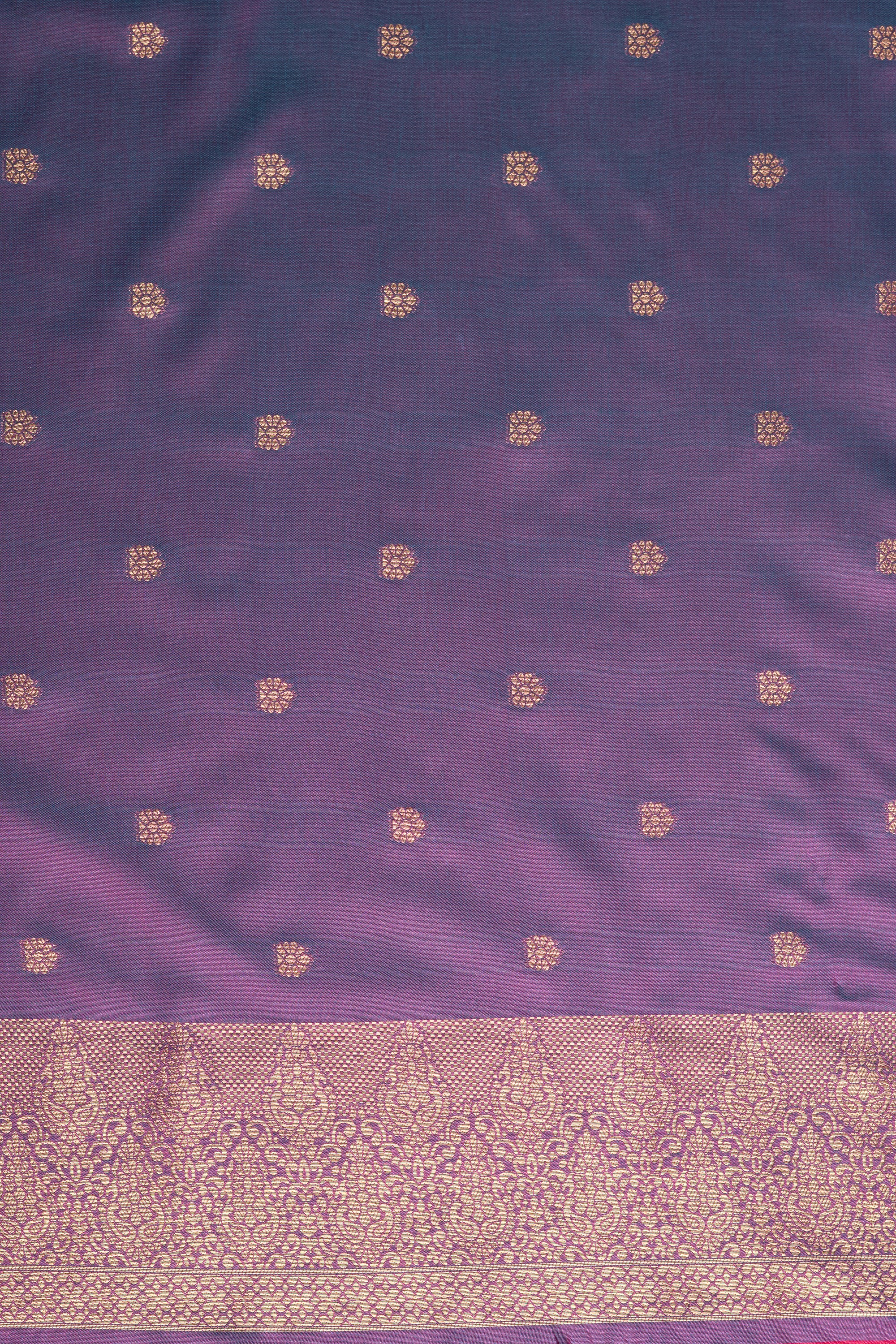 Pastel Purple Katan Silk Patola Saree