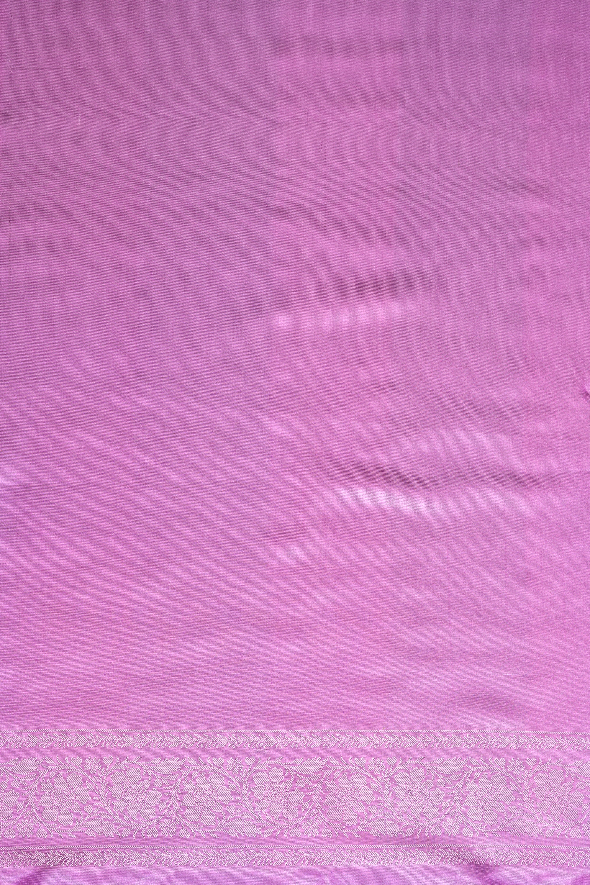 Purple Soft Silk Banarasi Saree