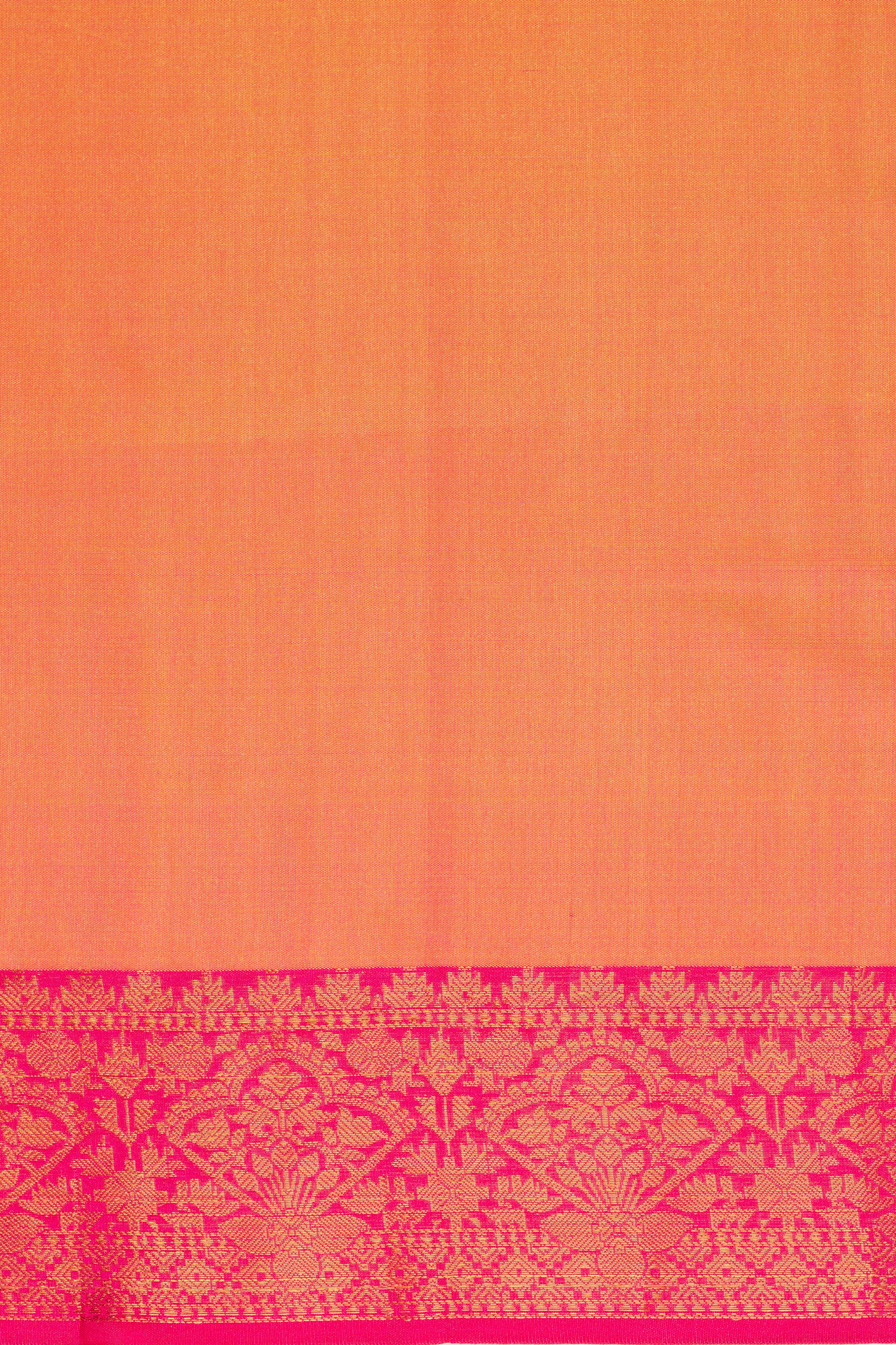 Olive Green Katan Silk Patola Saree
