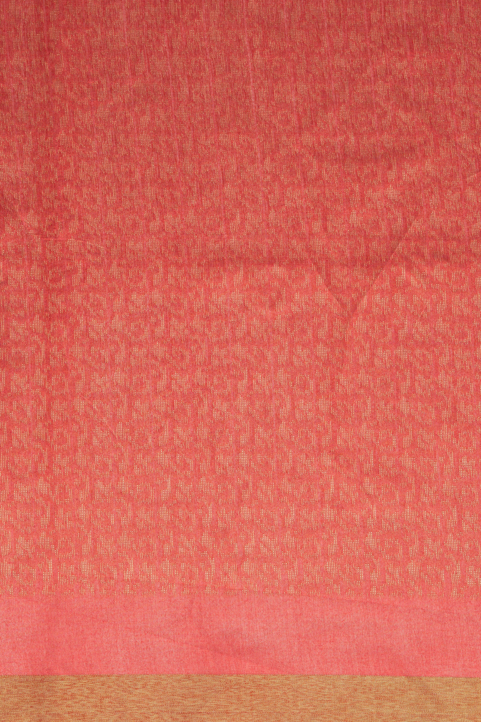 Cream Tussar Silk Saree