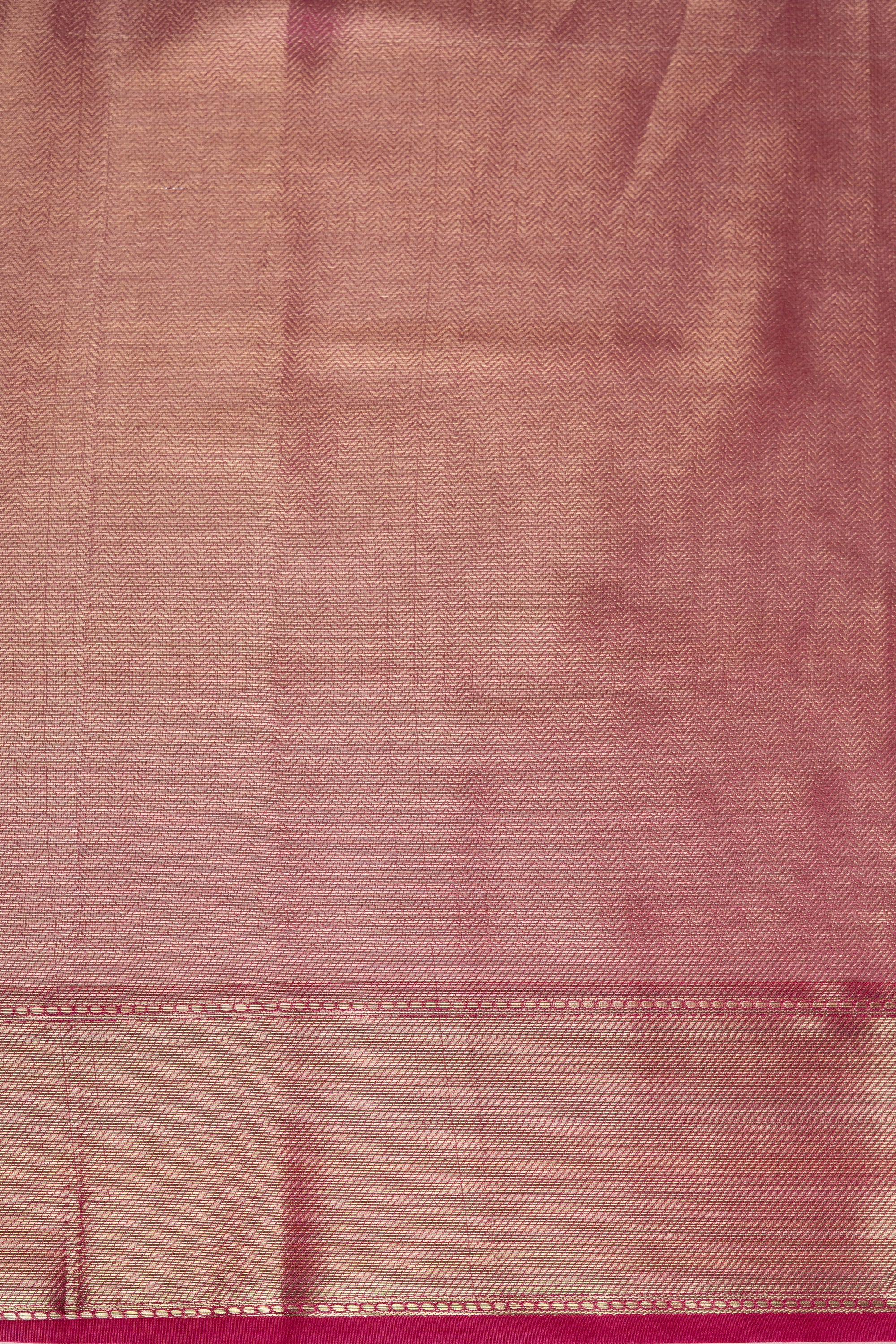 Rose Gold Tissue Silk Saree