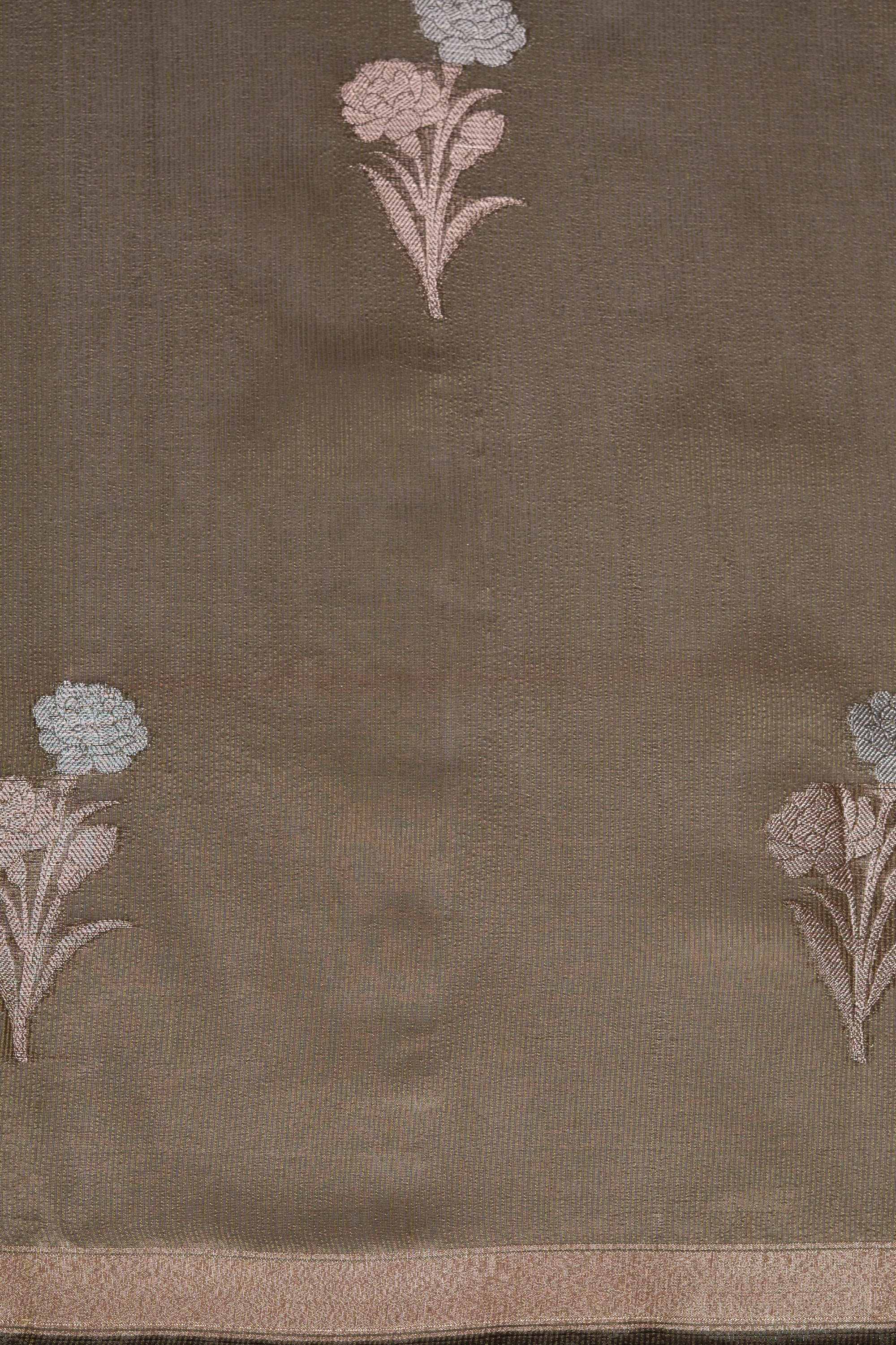 Green Tissue Silk Saree