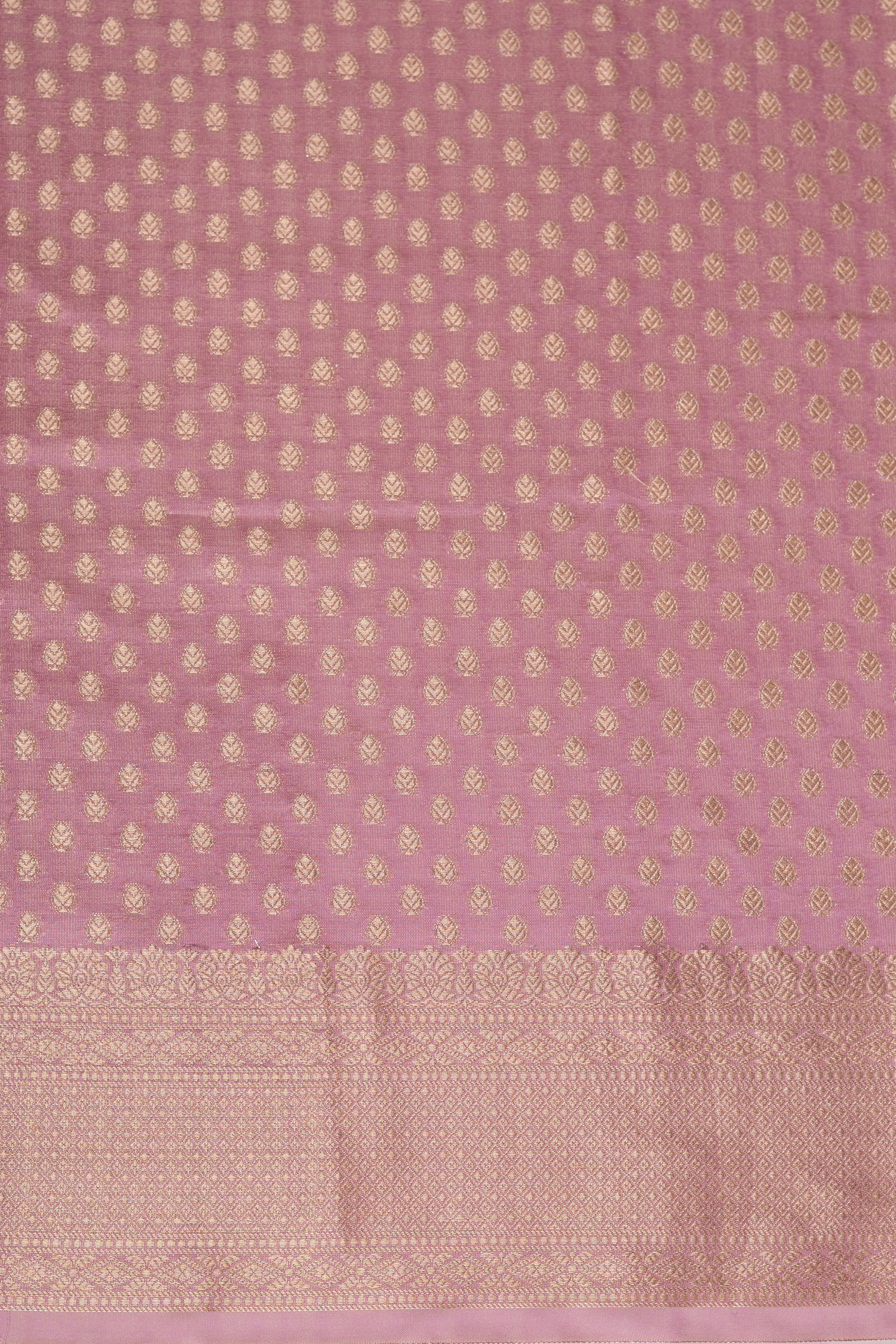 Pink Tissue Silk Saree with Jaal pattern