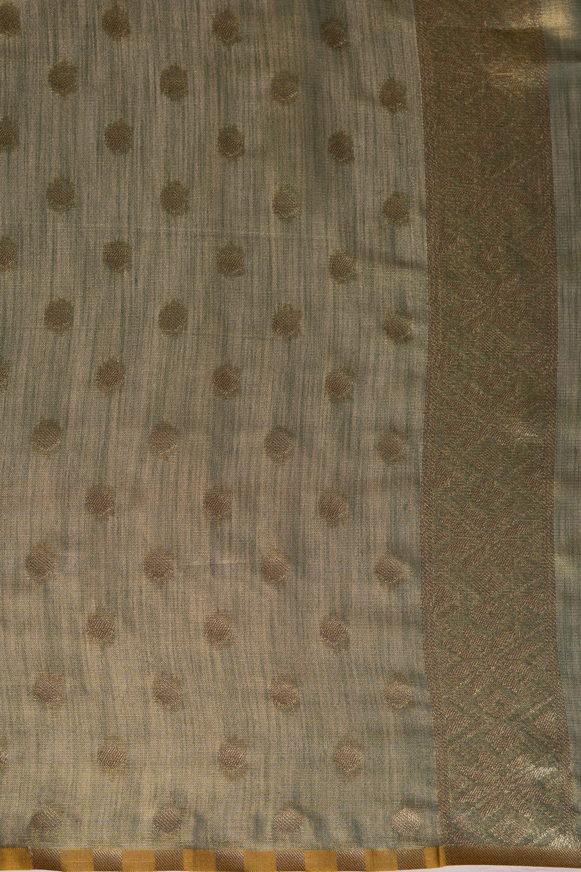Green Tissue Silk Saree