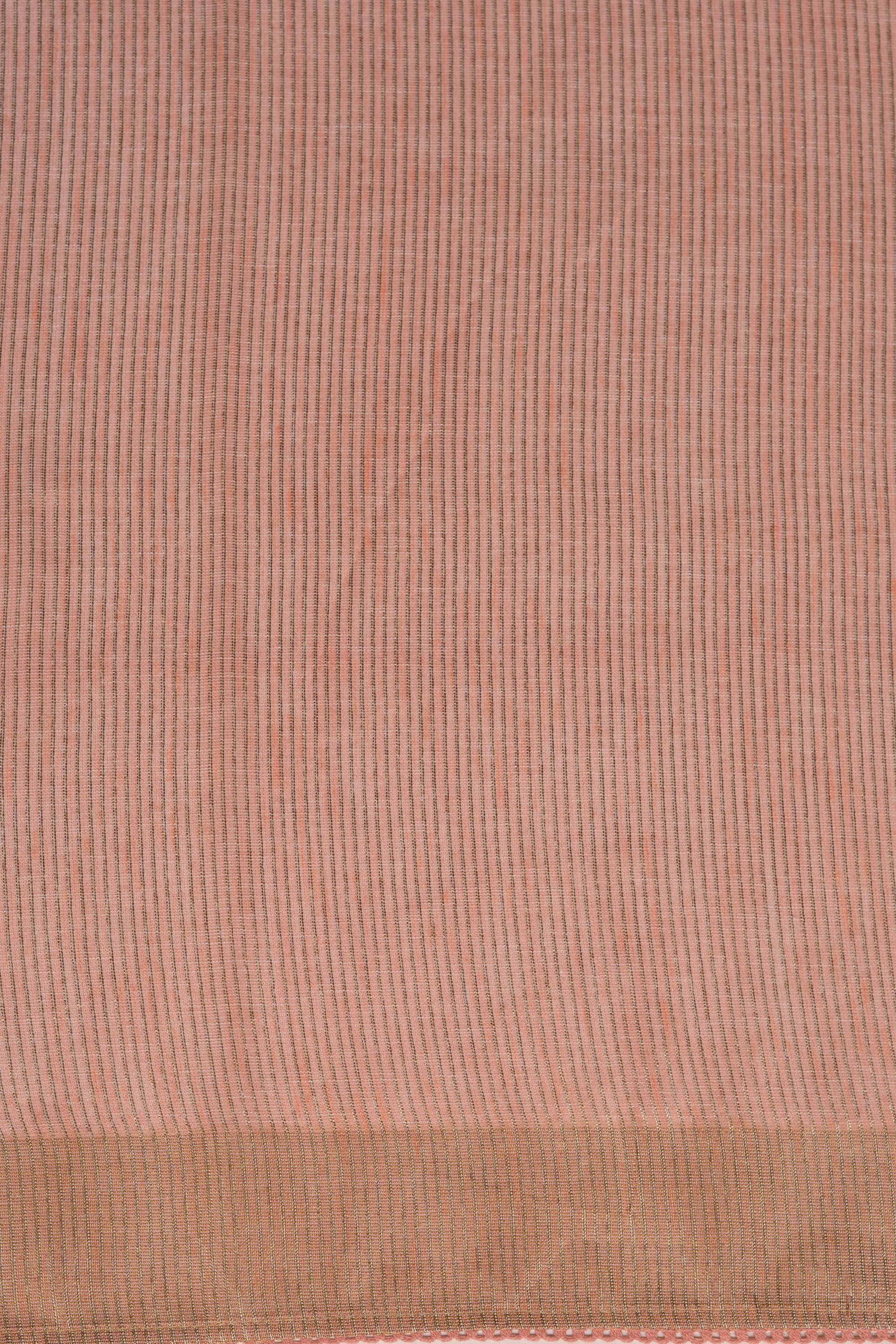 Cream Silk Jute Saree