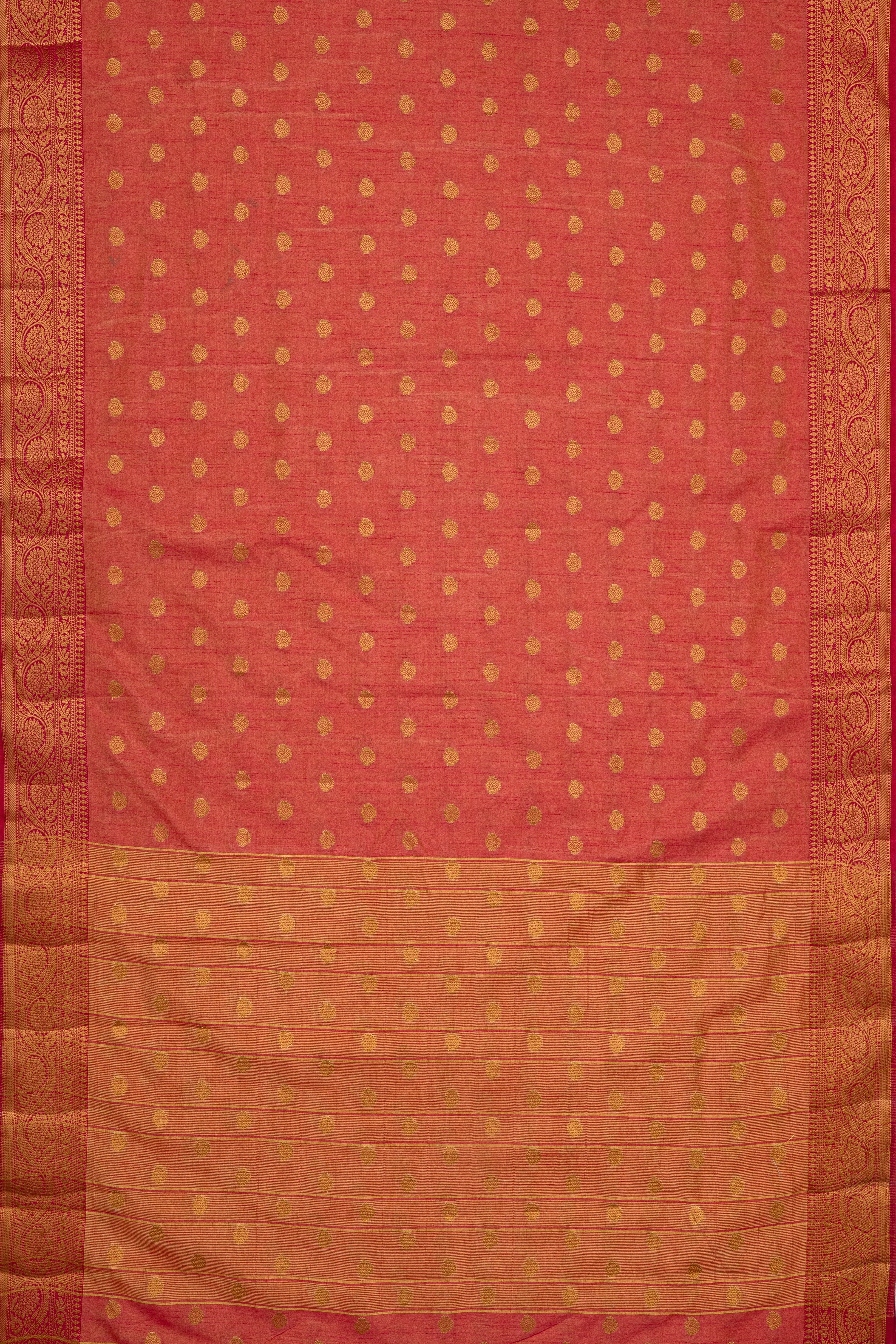 Pink Raw Silk Saree