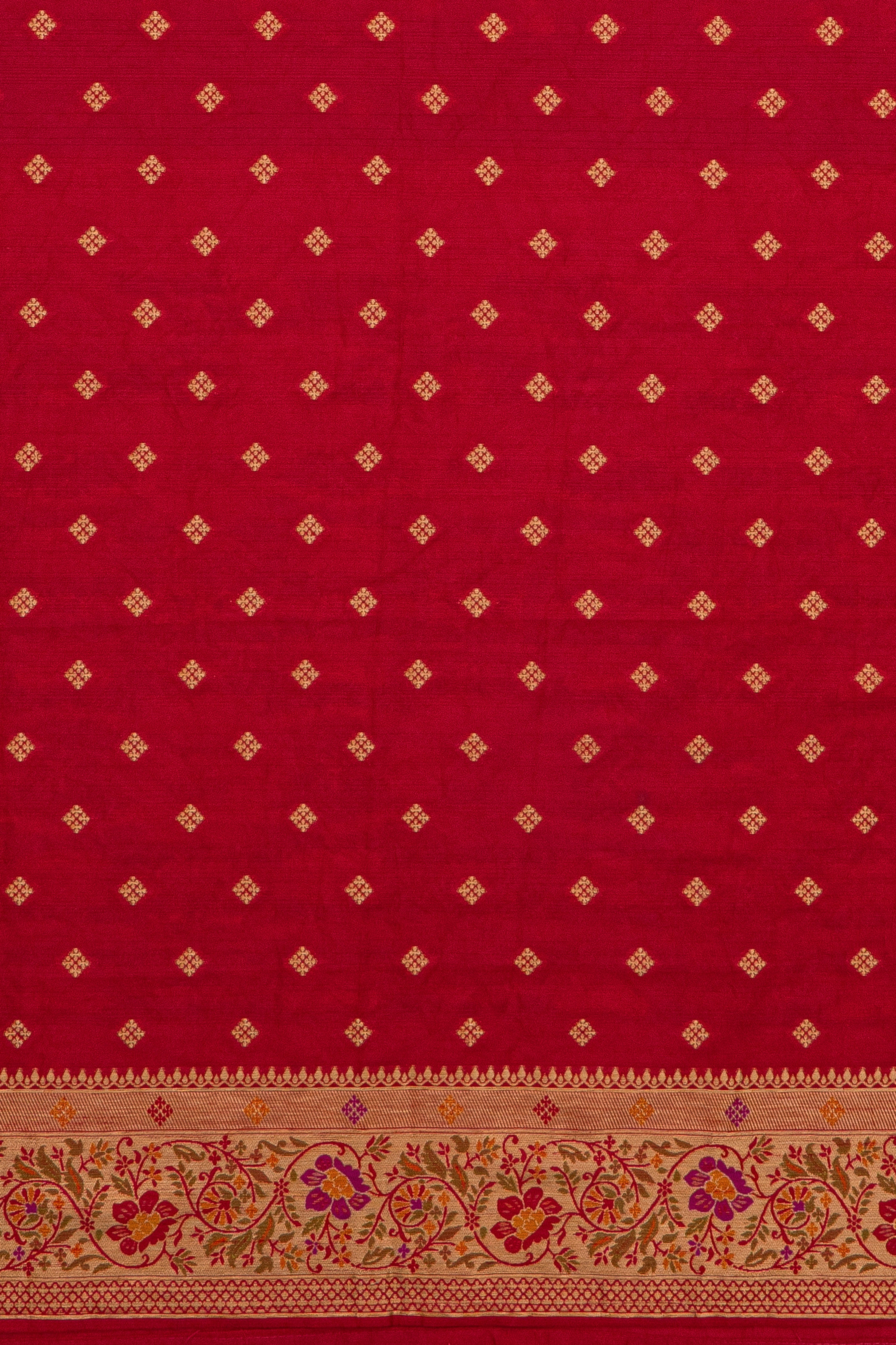 Purple Tussar Silk Saree with Munya and Asawali border