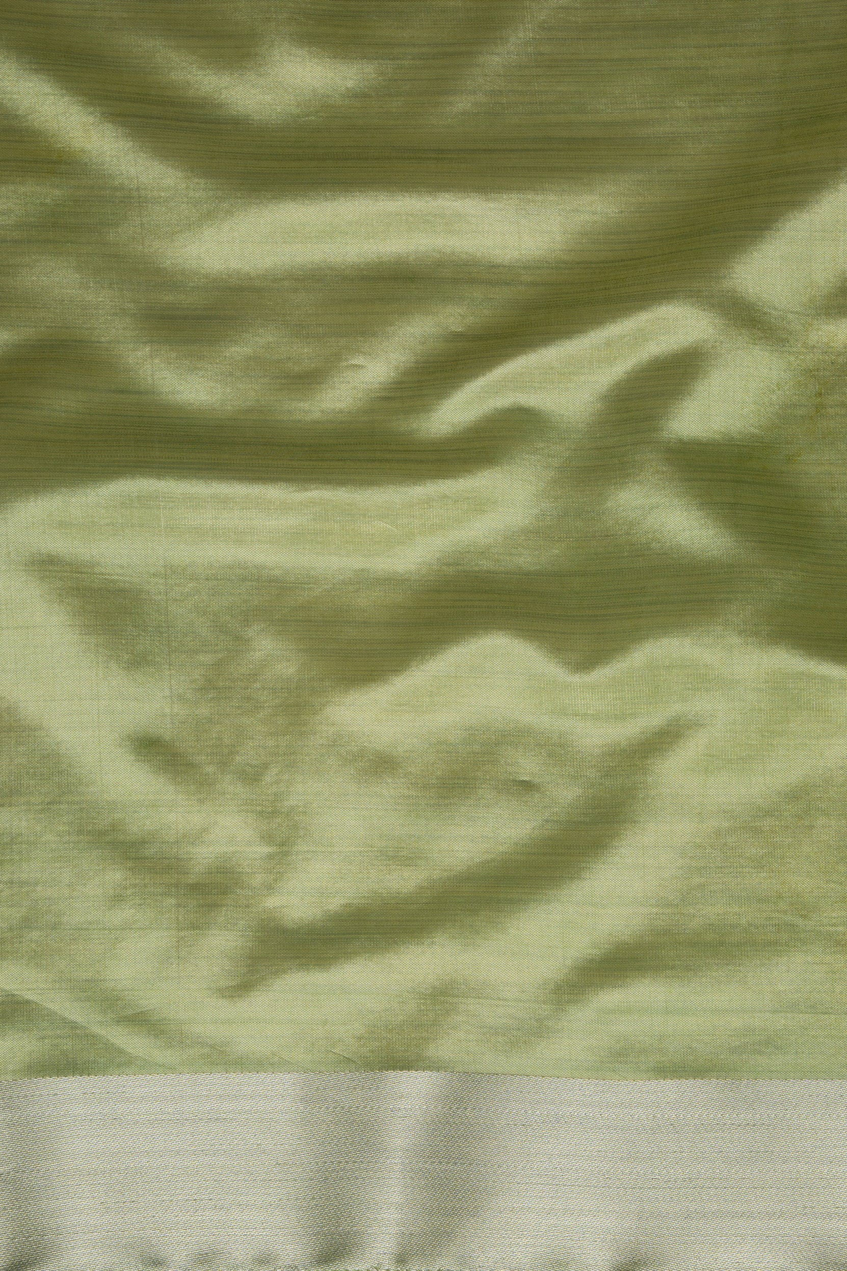 Pista Green Tussar Silk Saree