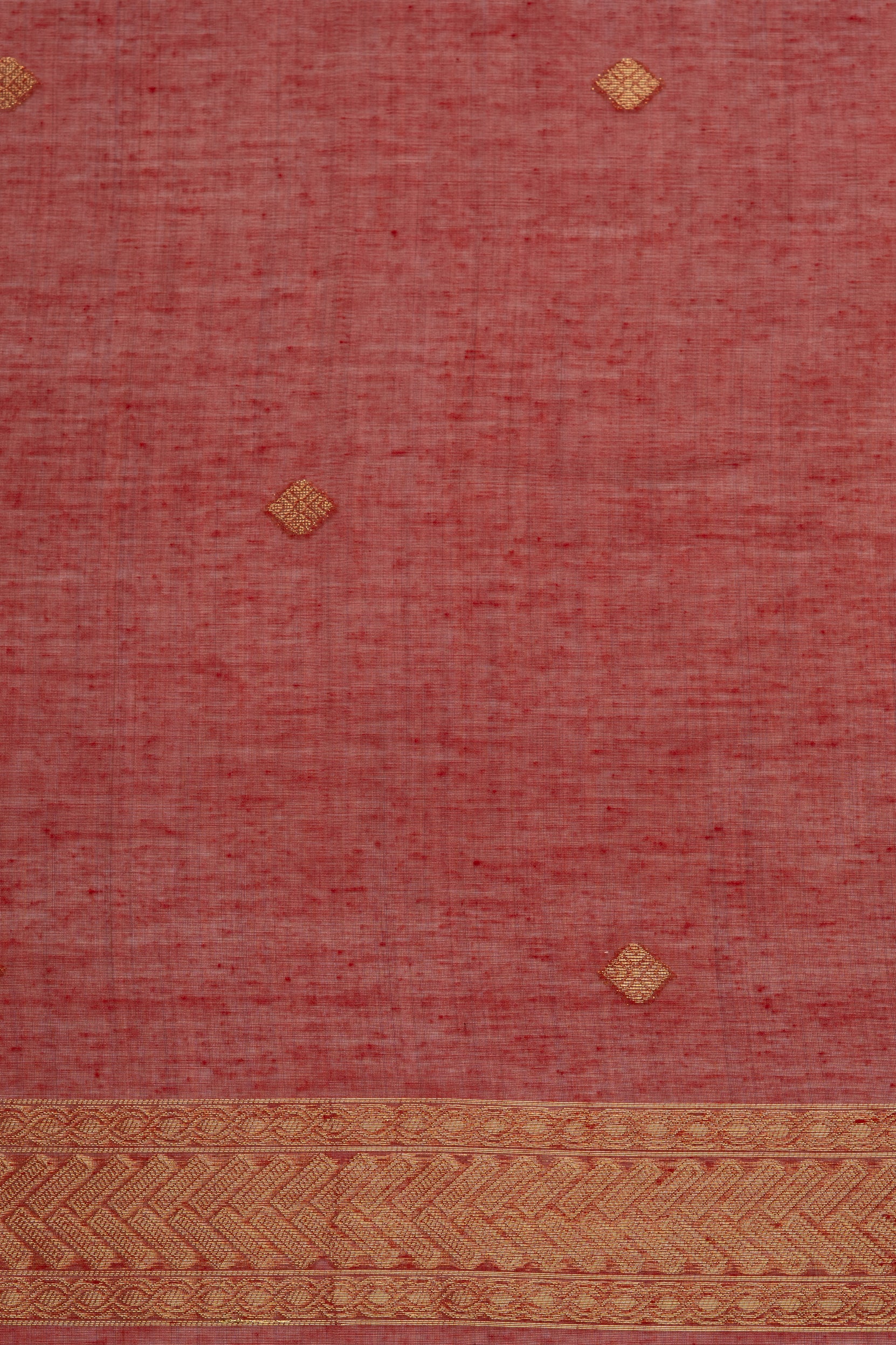 Earthy Beige Cotton Saree
